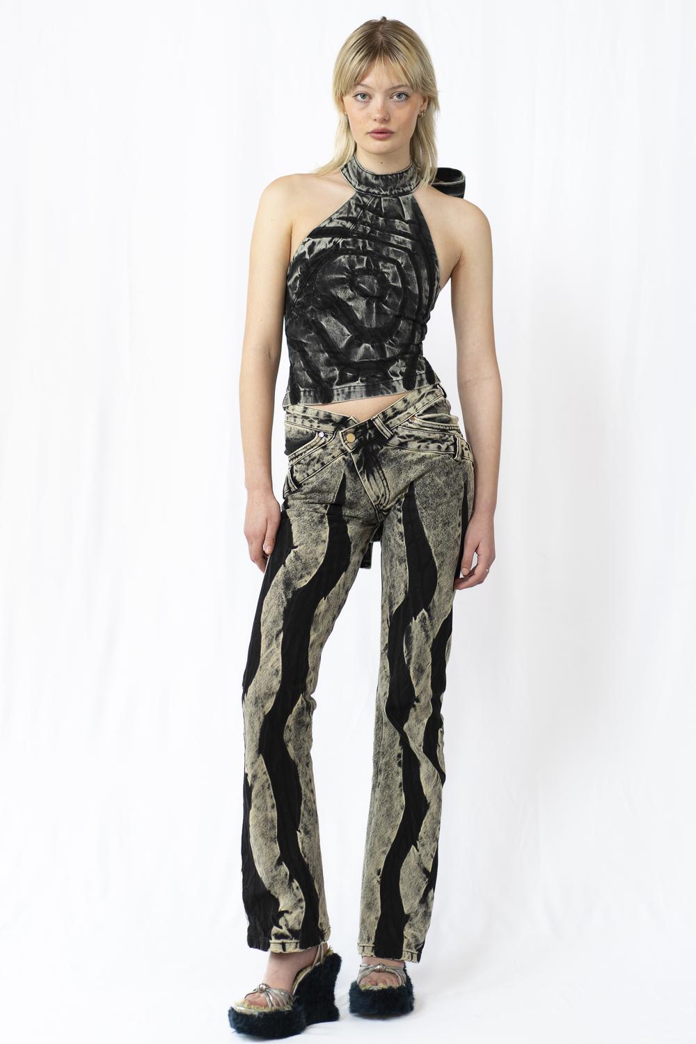 Racetrack jeans