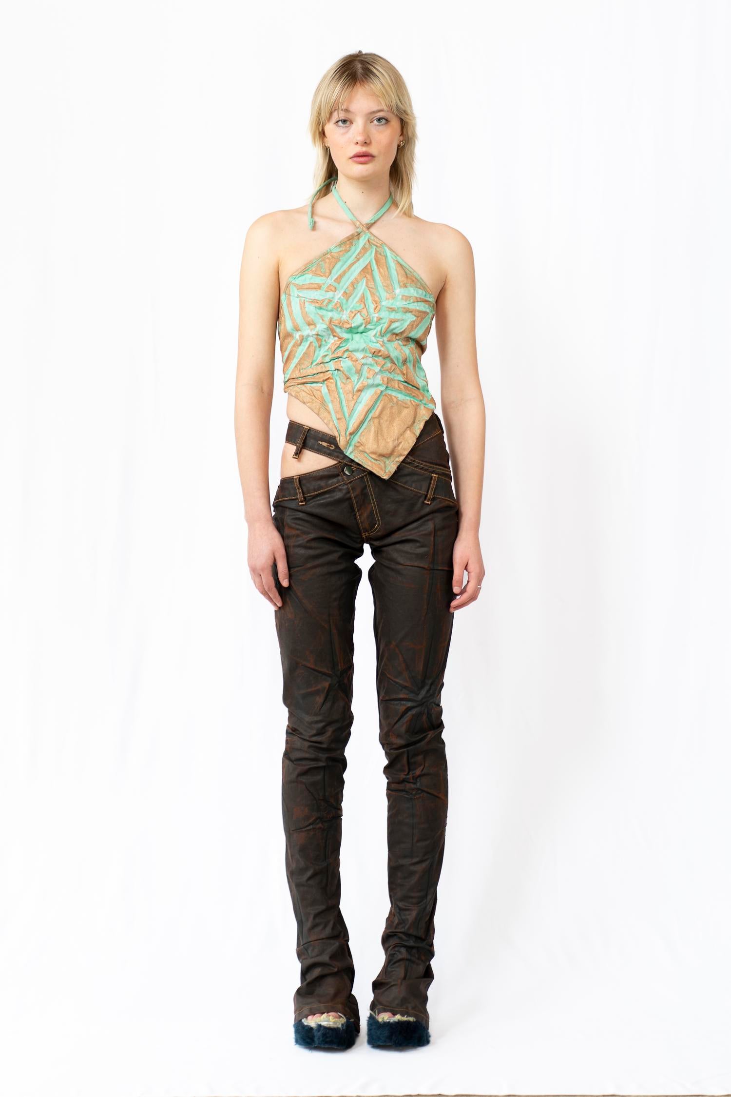 Star bandana top