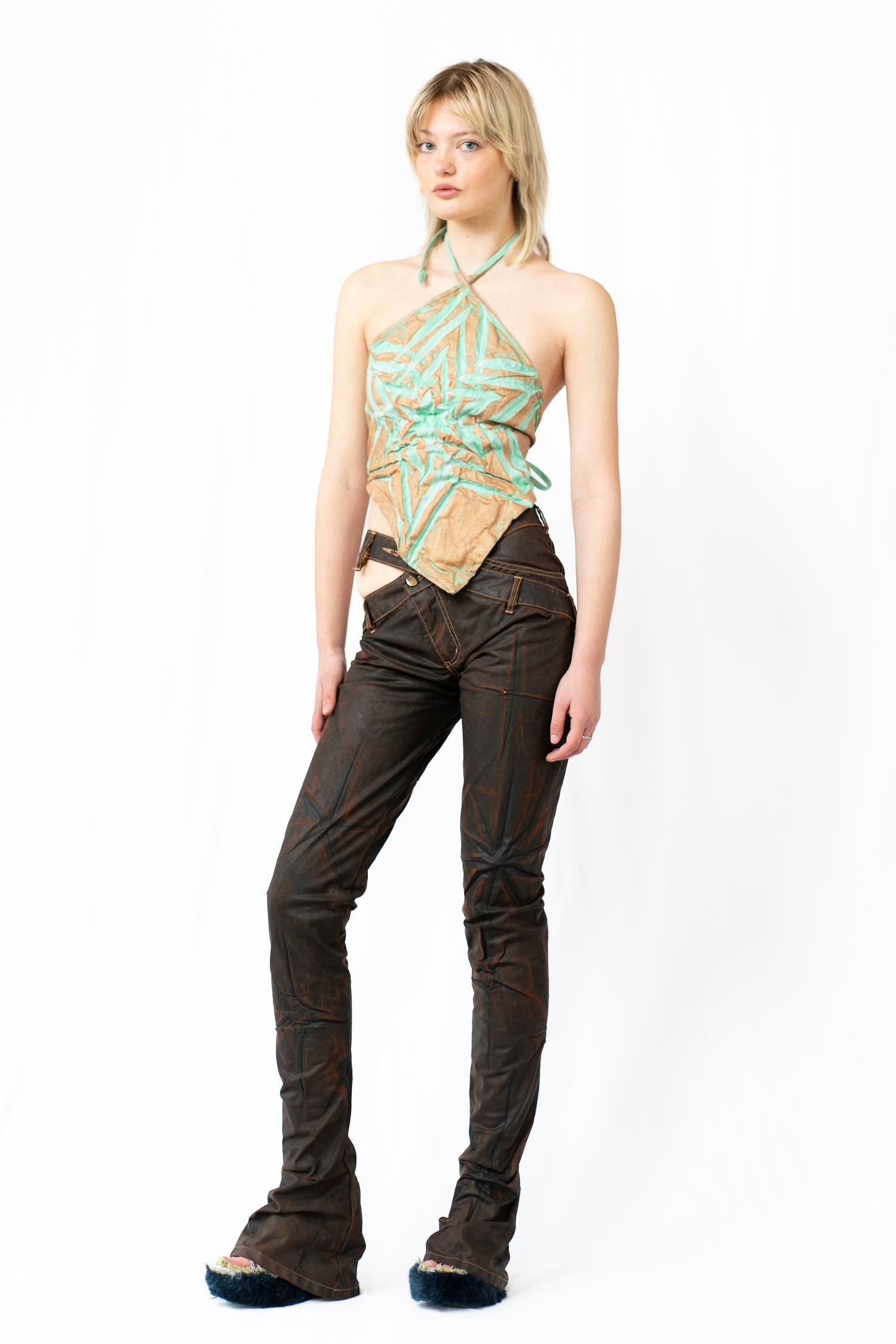 Star bandana top
