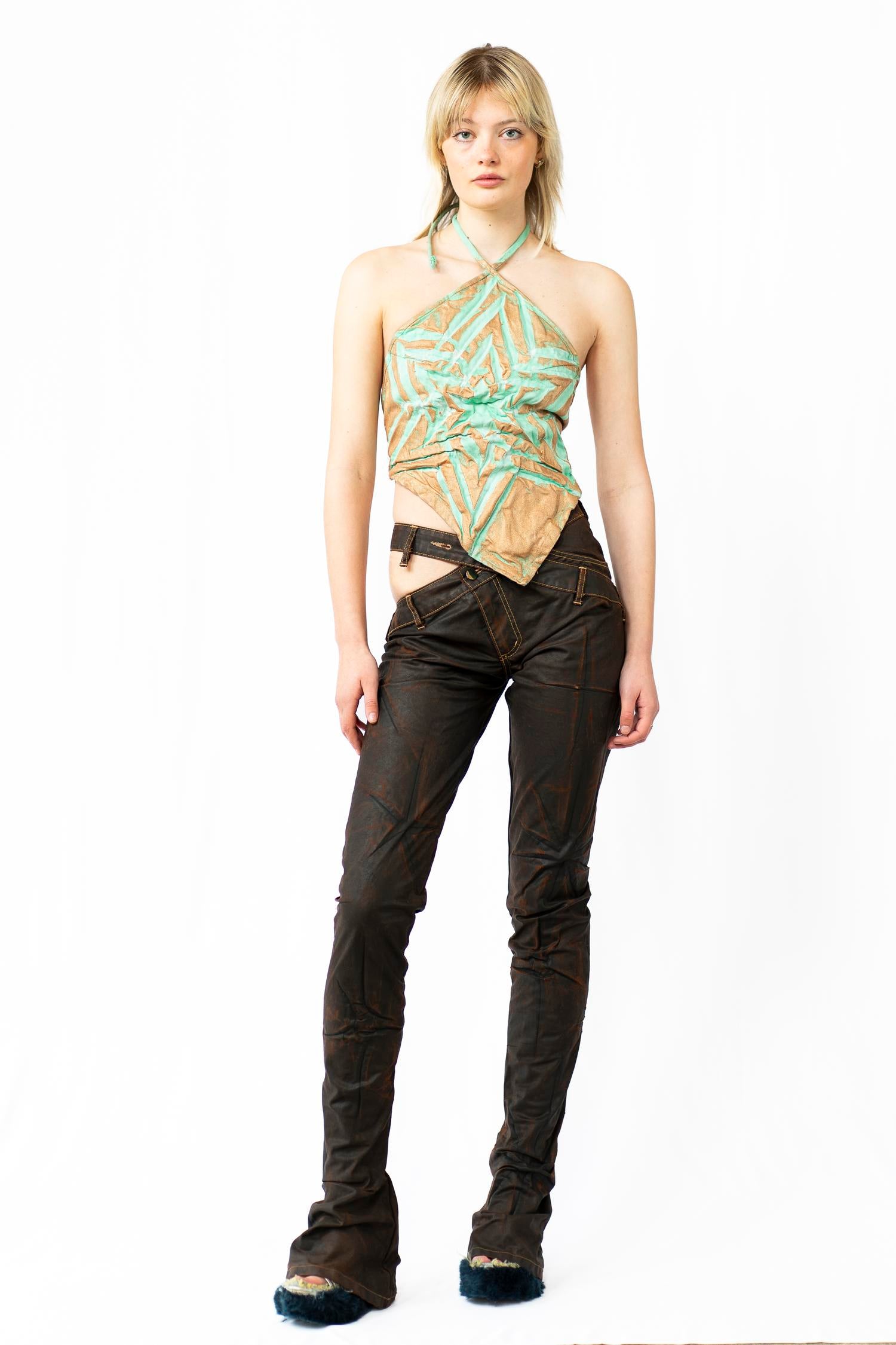 Star bandana top