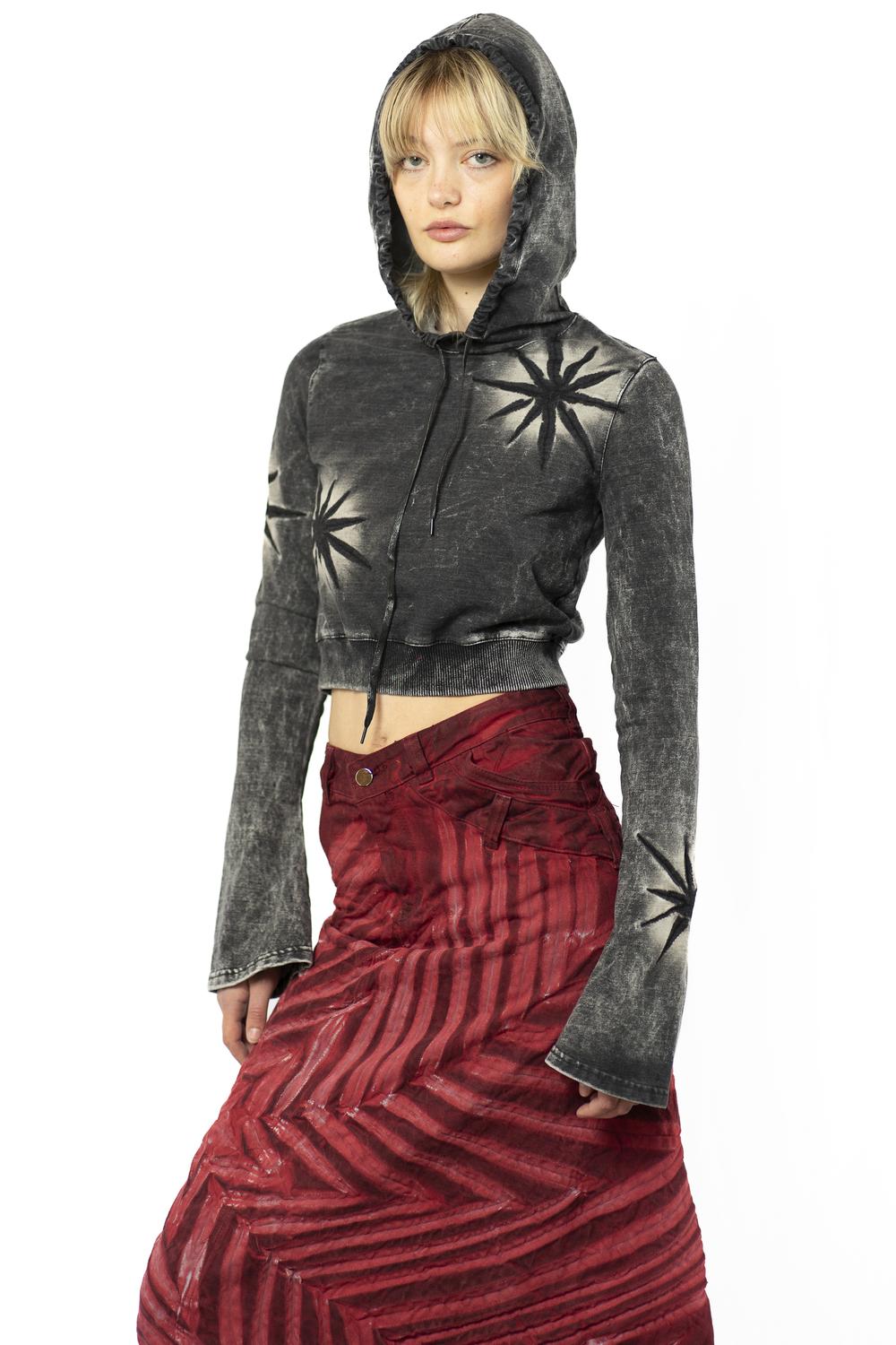 Black Flower Hoodie
Long Sleeve