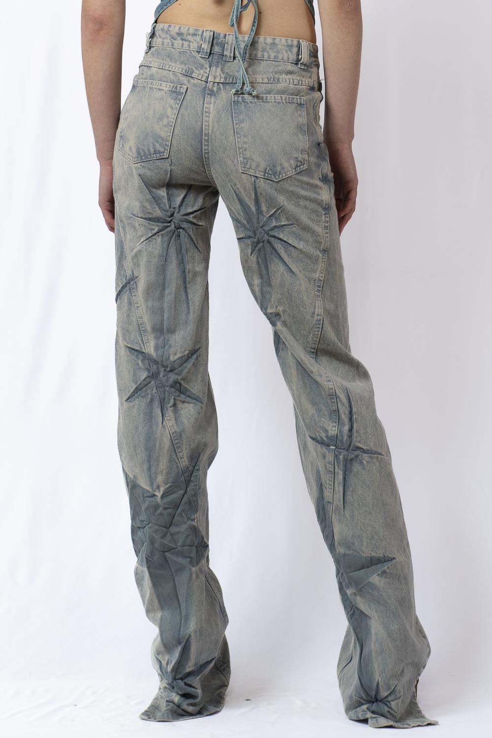 Boyfriend 
Spiral Sparkles
 Jeans