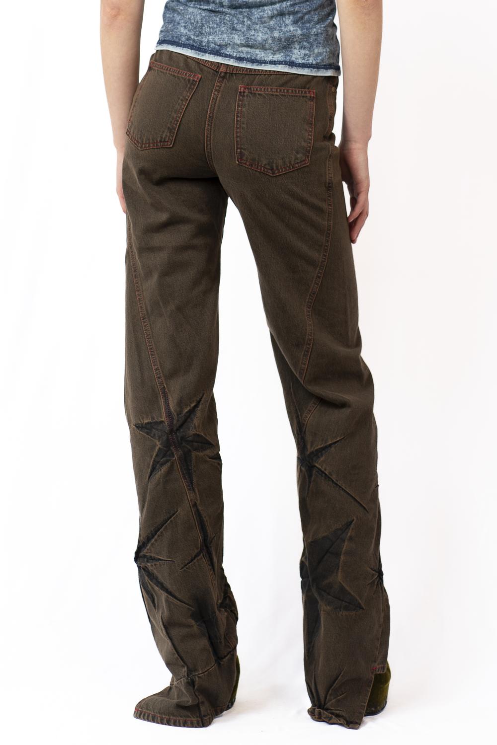 Boyfriend Spiral
Flower Jeans