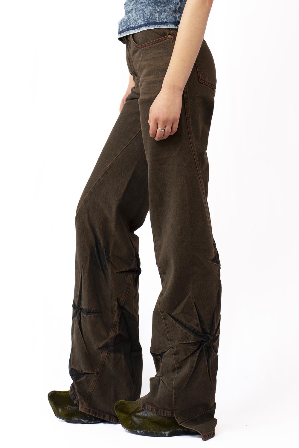 Boyfriend Spiral
Flower Jeans