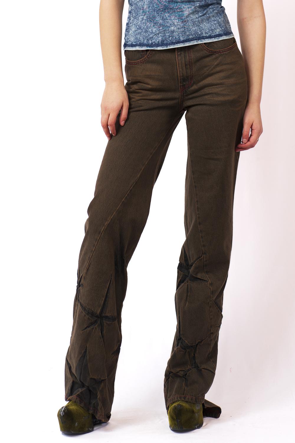 Boyfriend Spiral
Flower Jeans