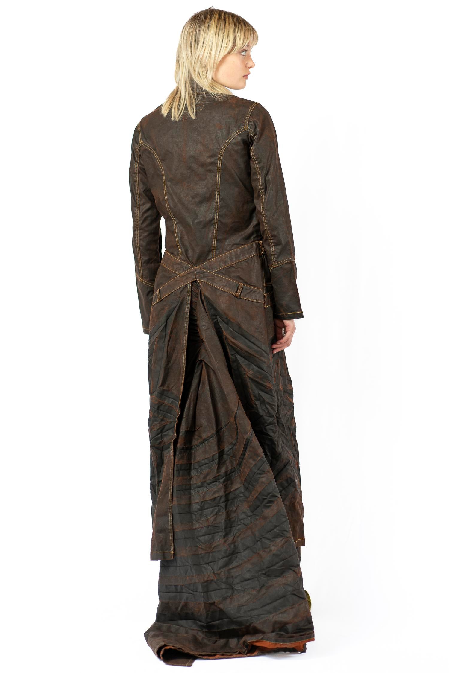 Jeather racing coat
