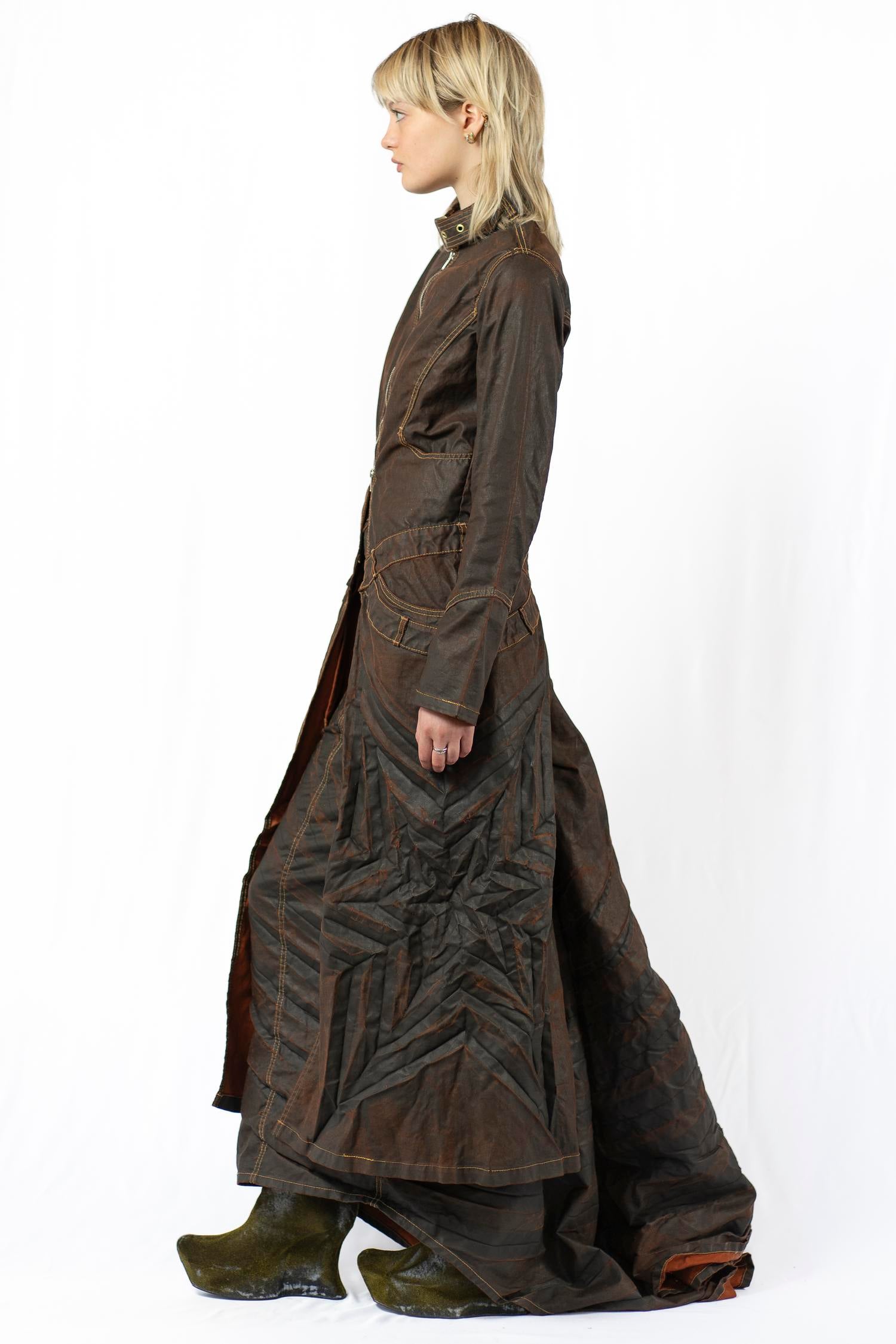 Jeather racing coat