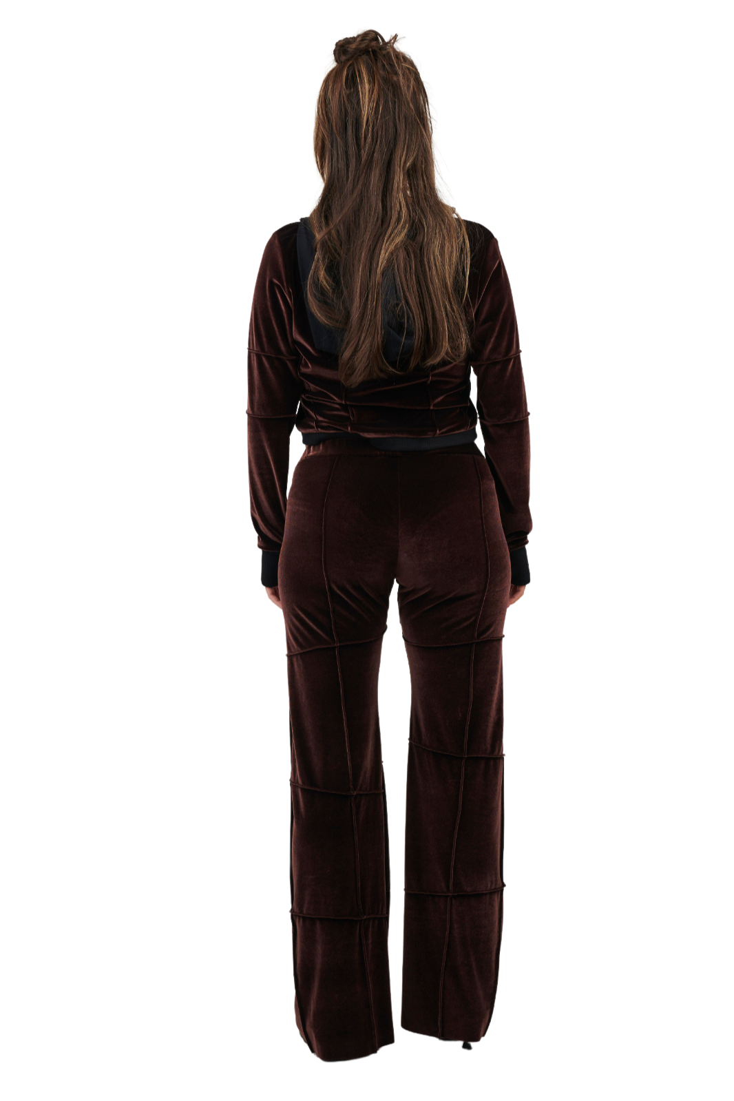 Spider pant - brown (flare)