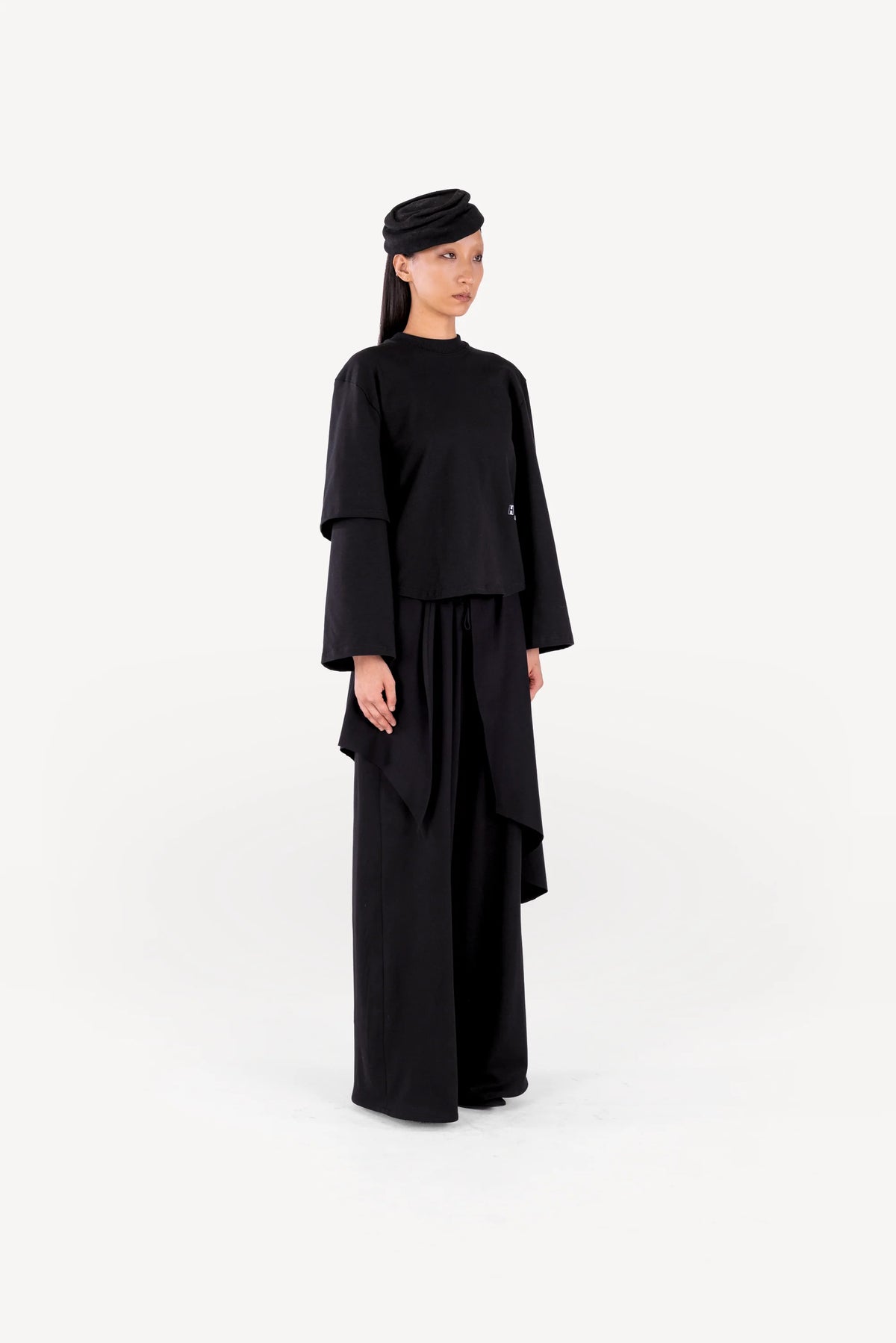 Loose longsleeve black