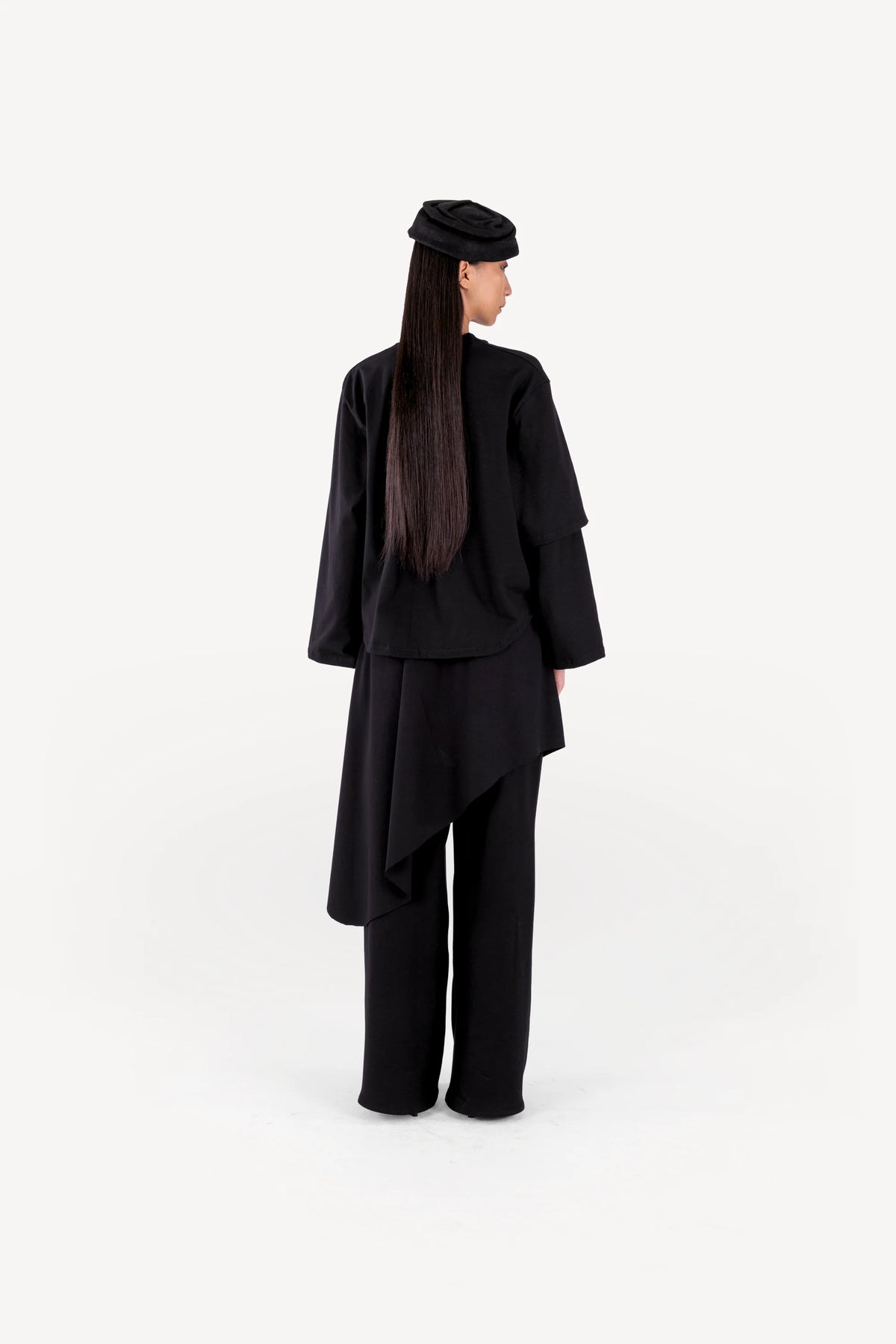 Loose longsleeve black