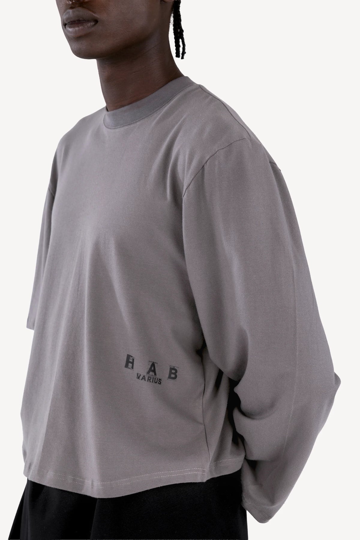 Loose longsleeve grey