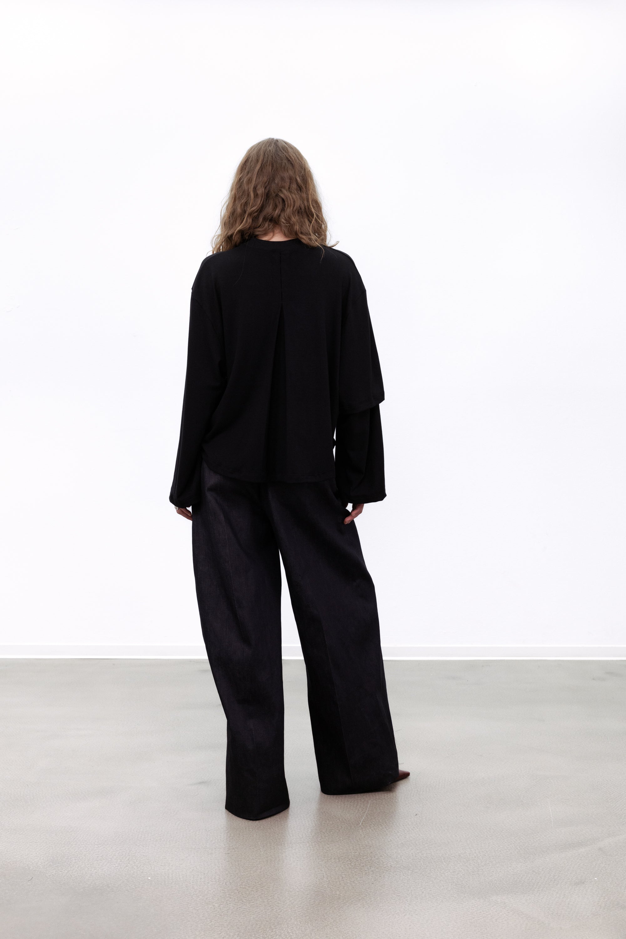 Loose longsleeve black