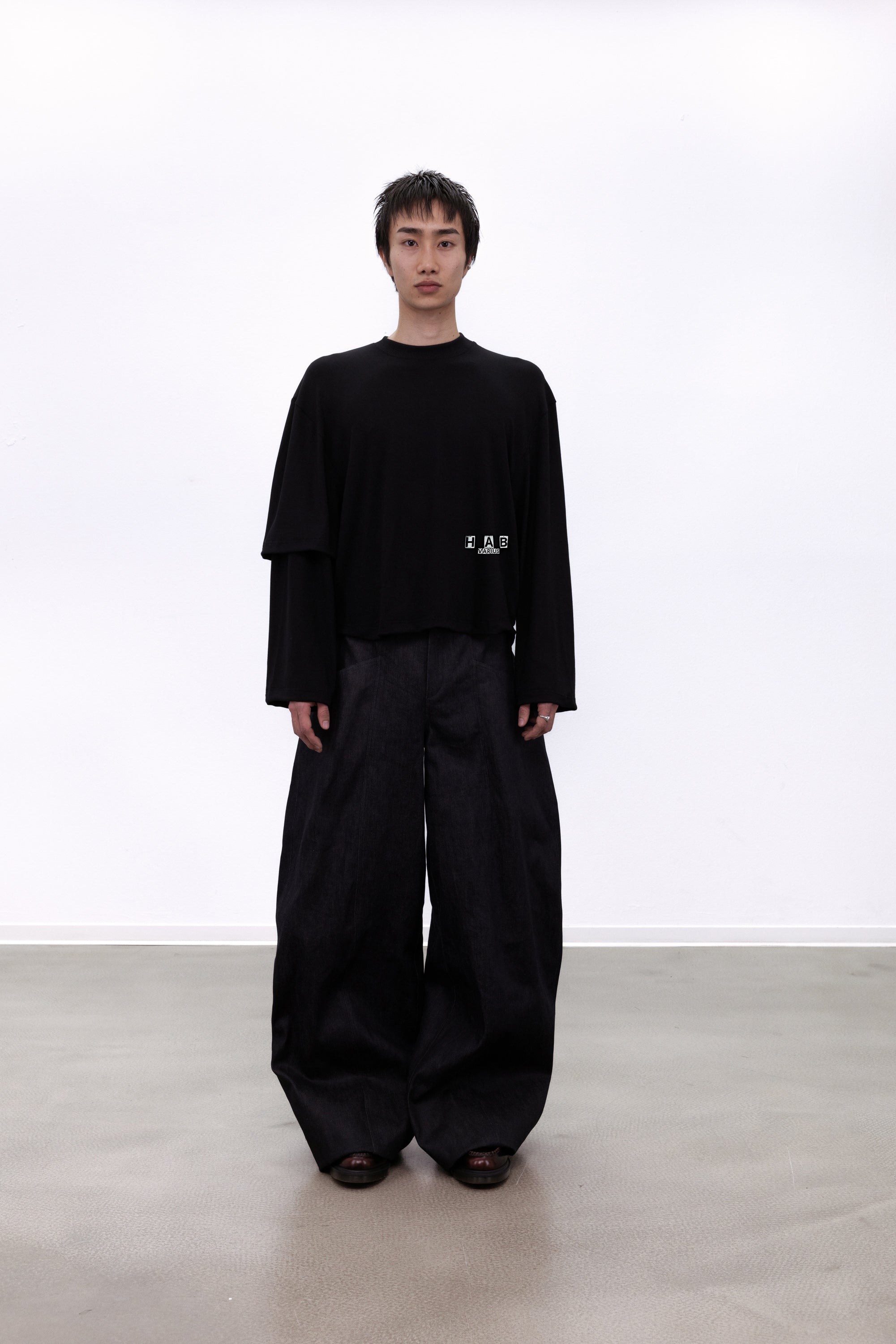 Loose longsleeve black