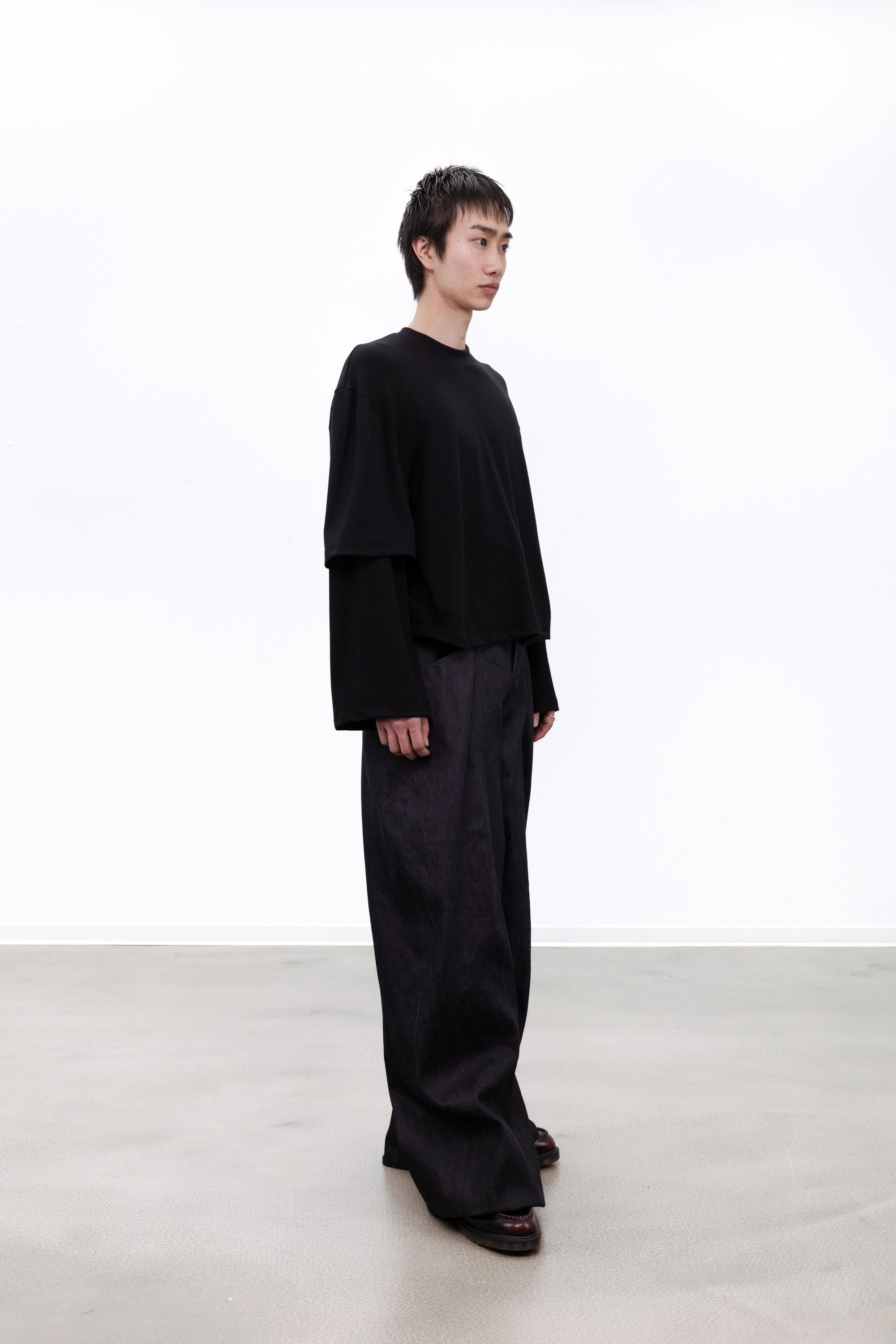 Loose longsleeve black