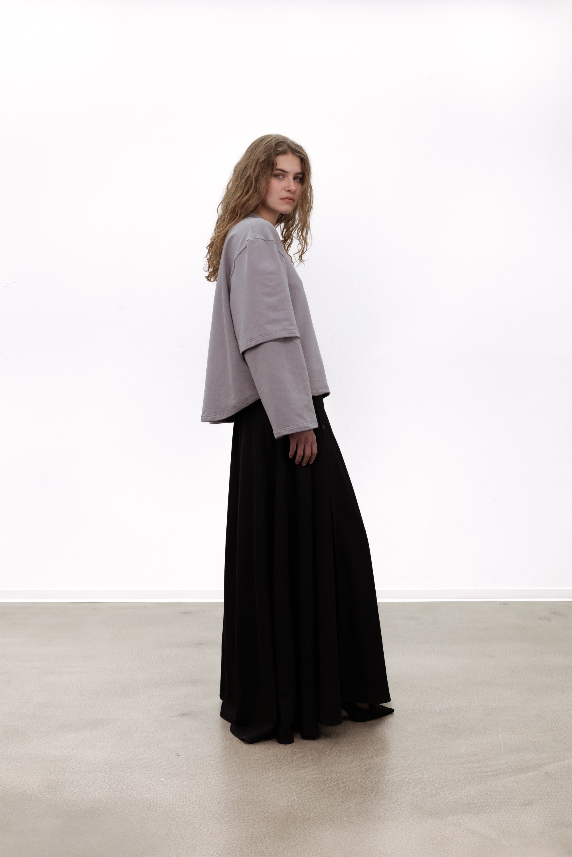 Loose longsleeve grey
