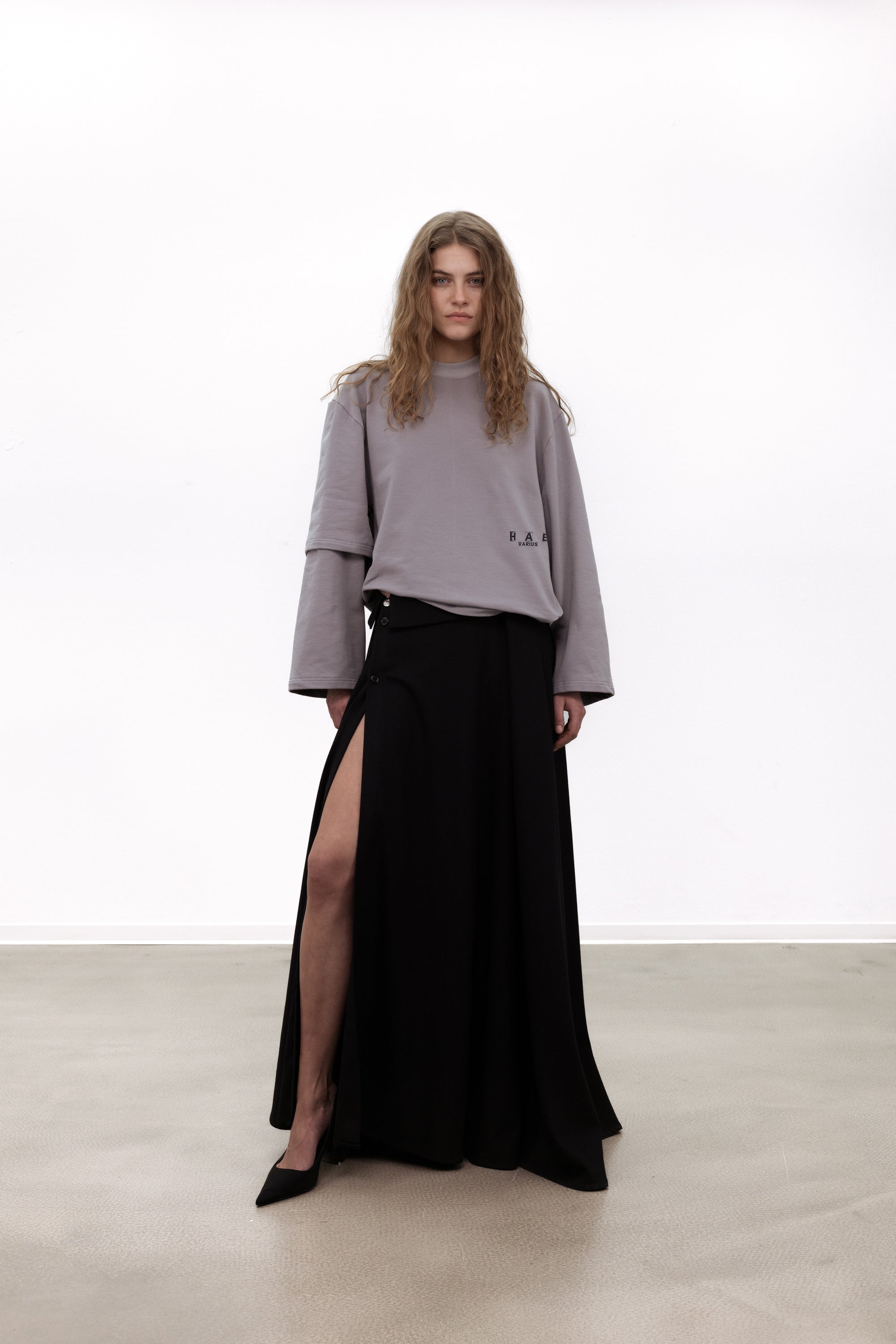 Loose longsleeve grey