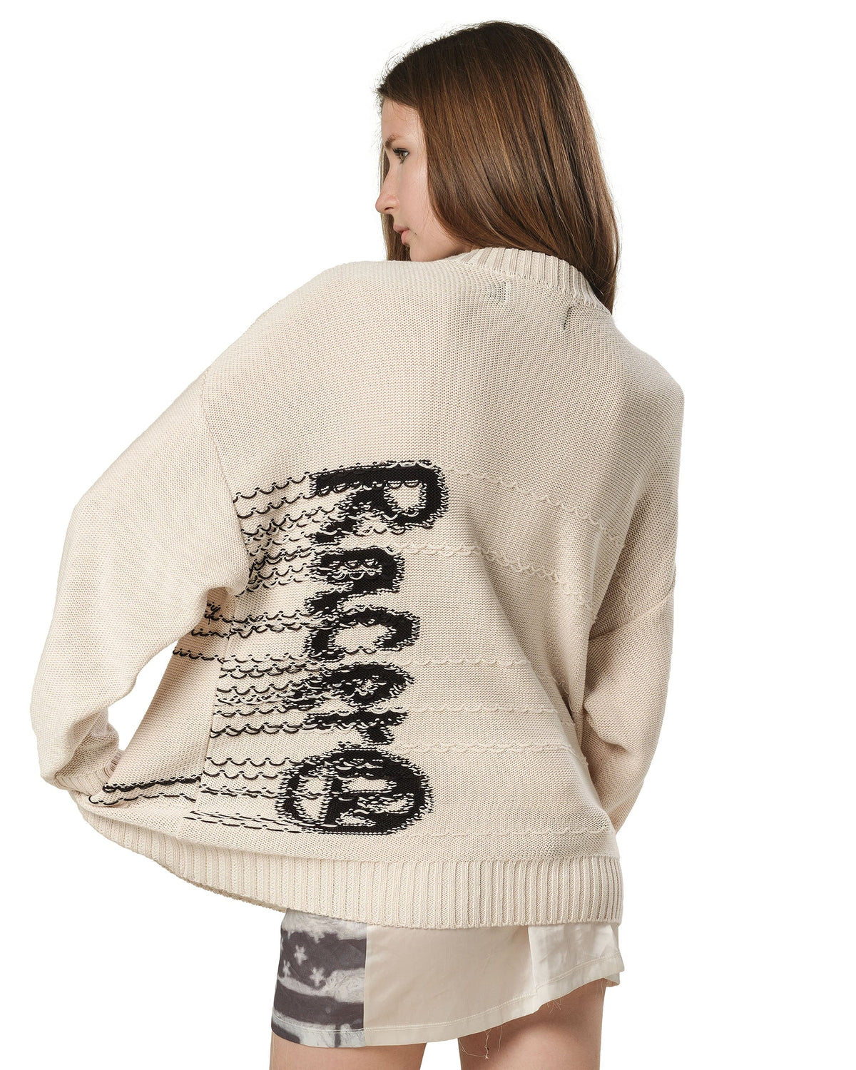 Beige lullaby knit sweater