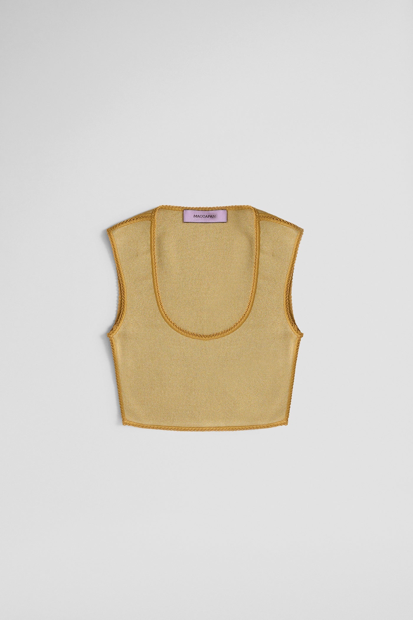 Knitted bra-top