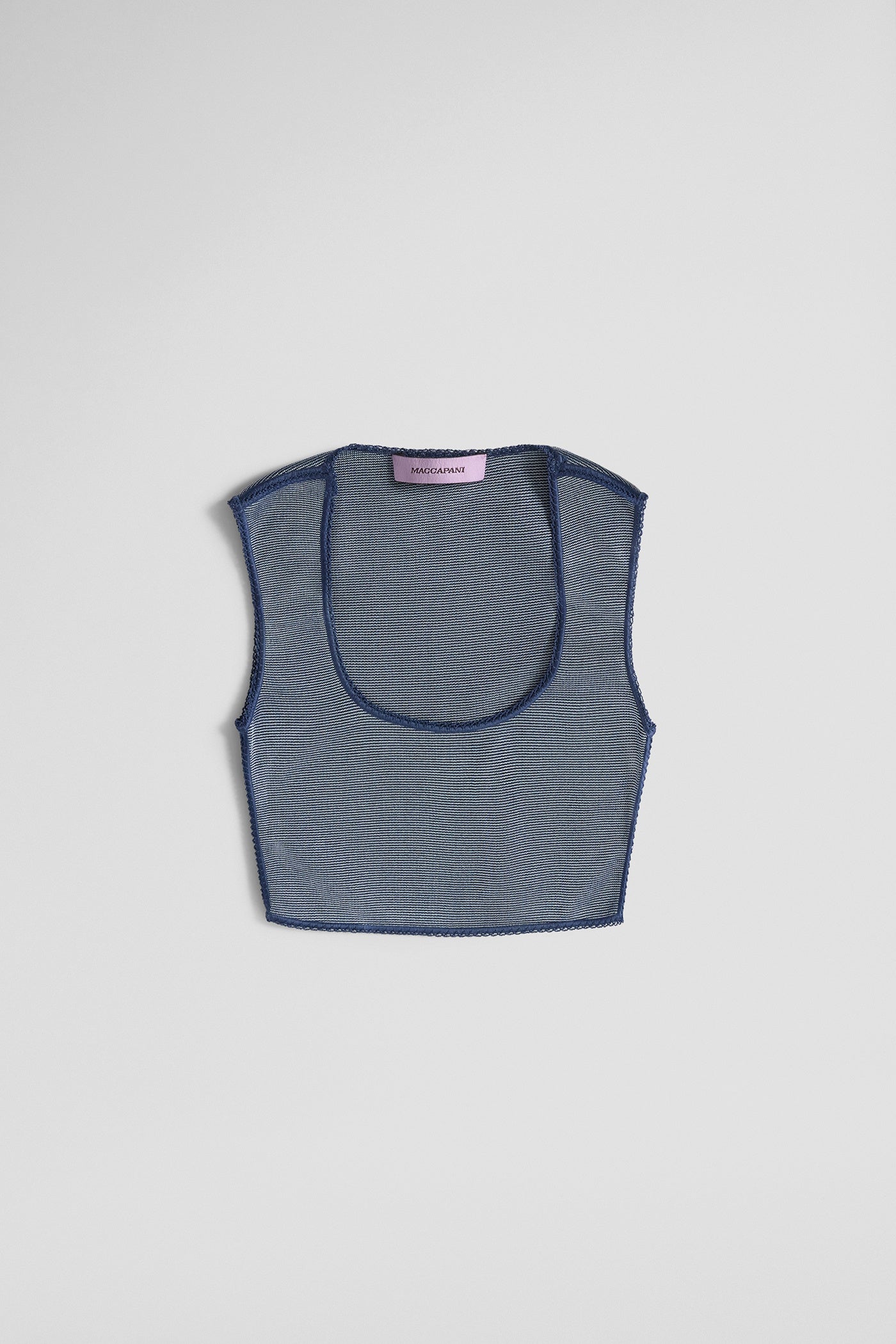Knitted bra-top