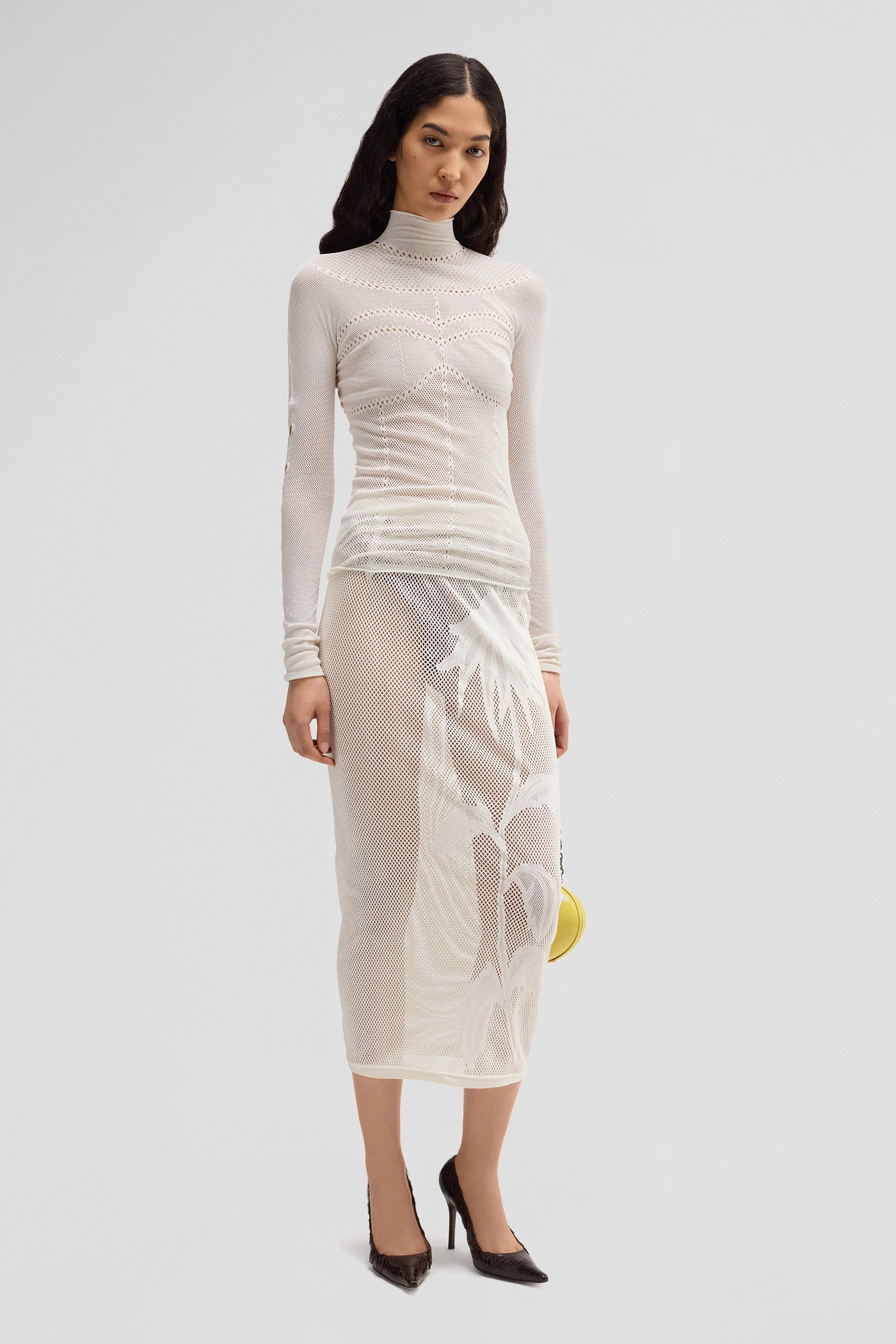 Second skin mock-neck