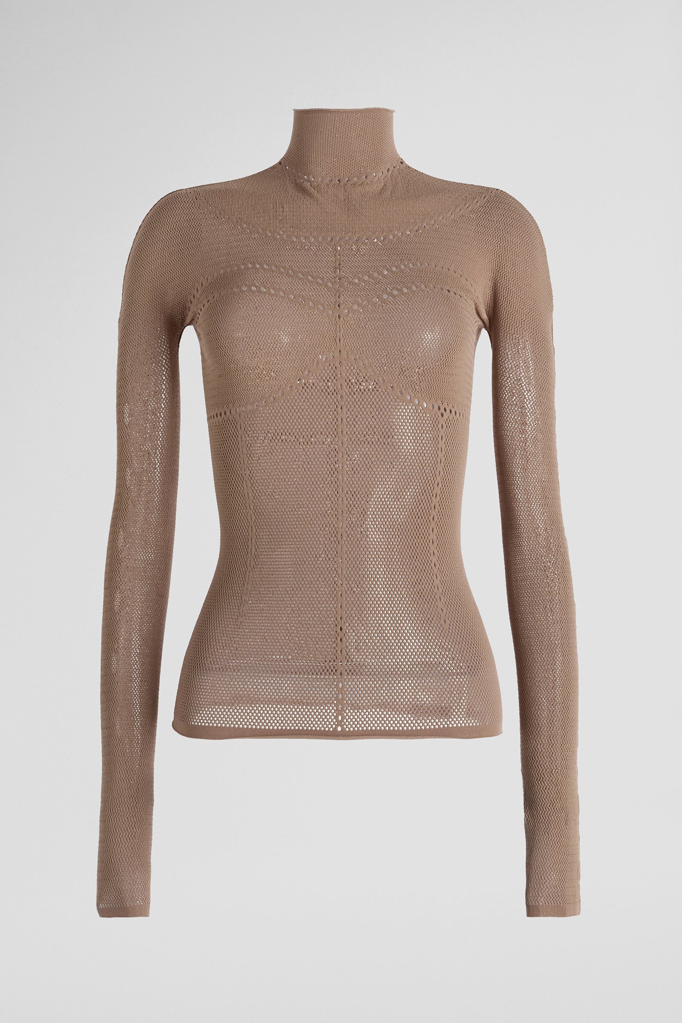 Second skin mock-neck