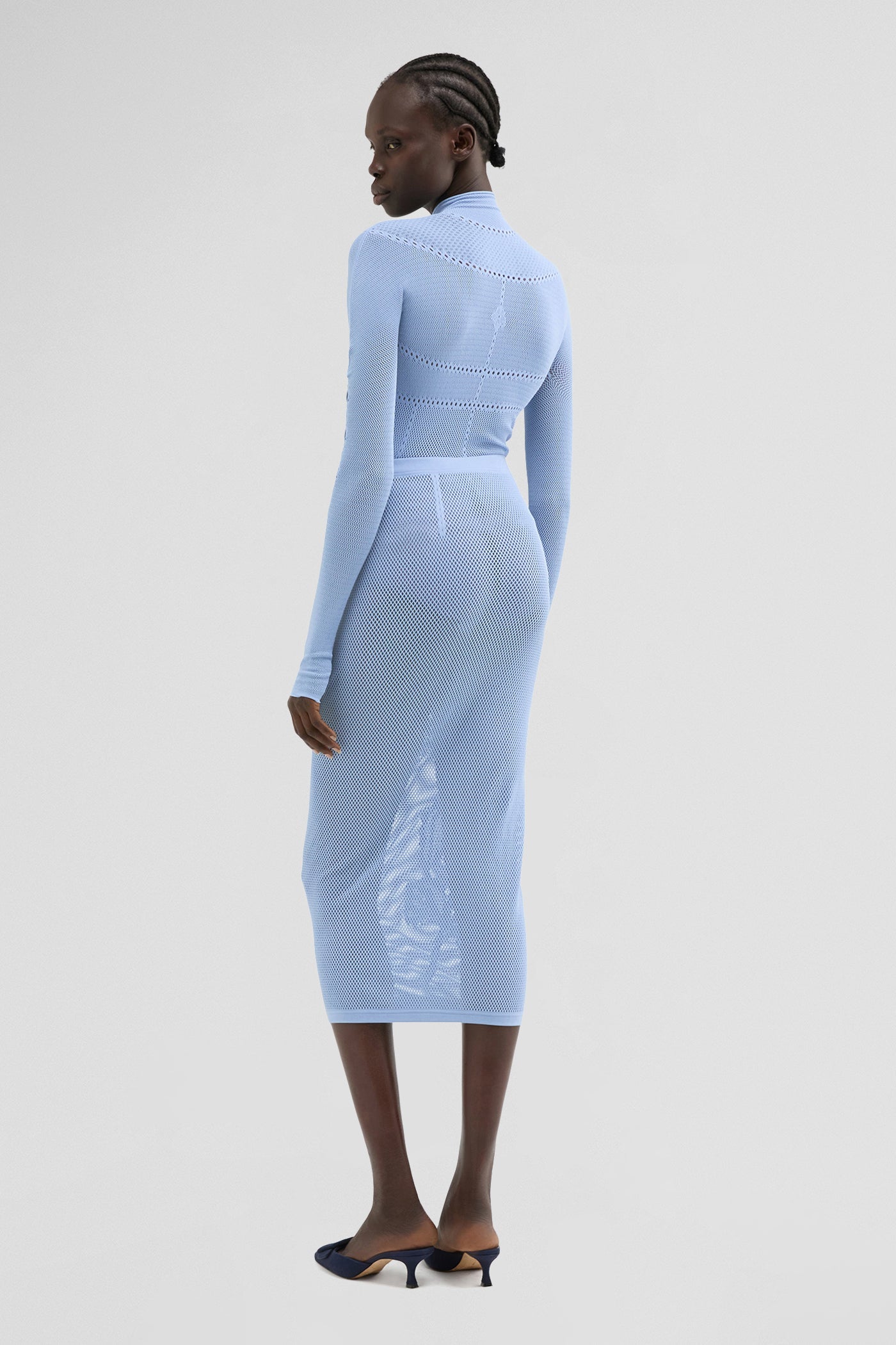 Second skin mock-neck