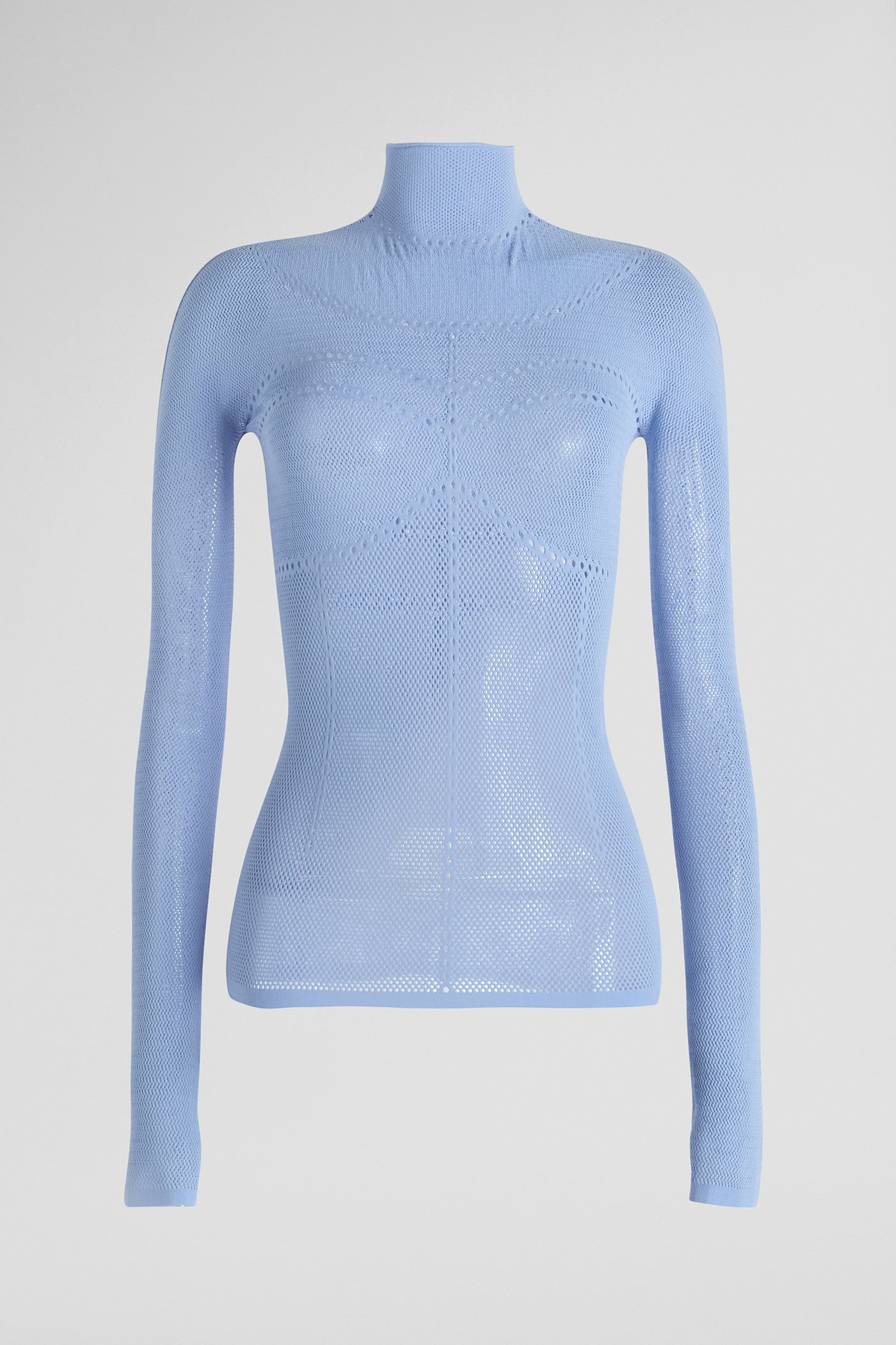 Second skin mock-neck