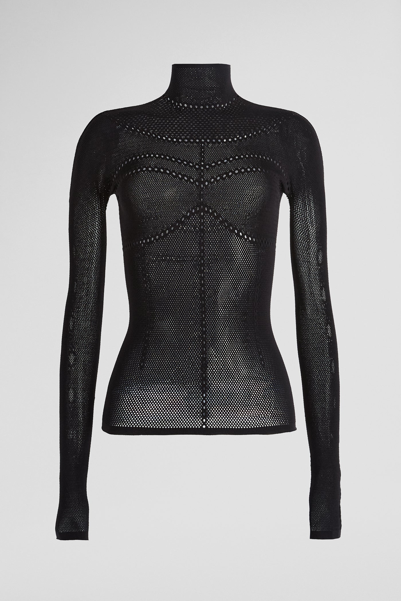 Second skin mock-neck