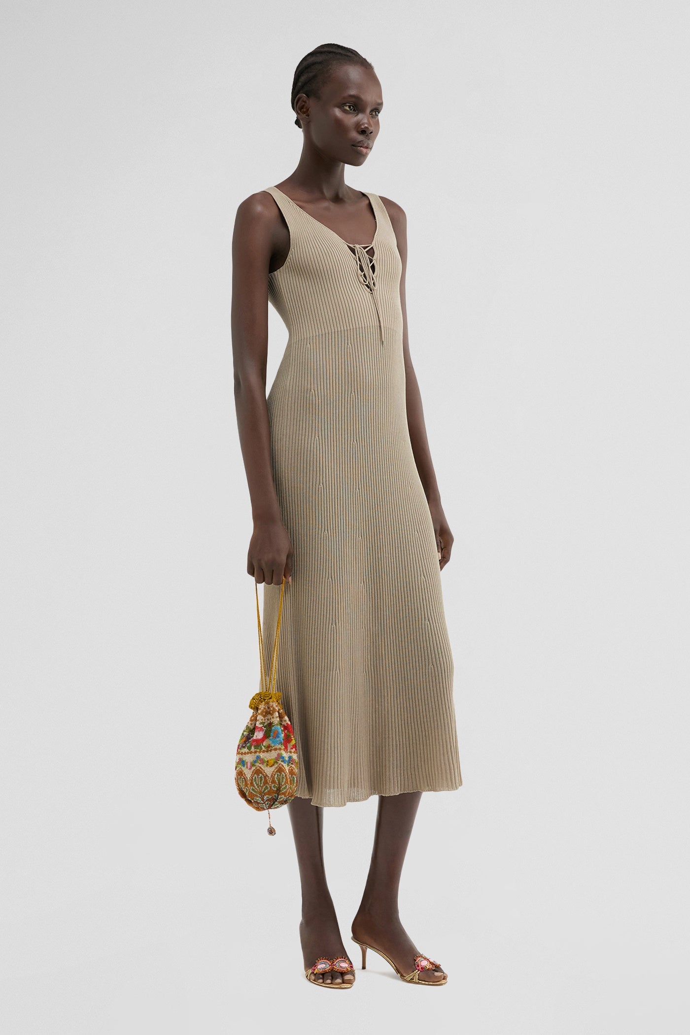 Tie up dress