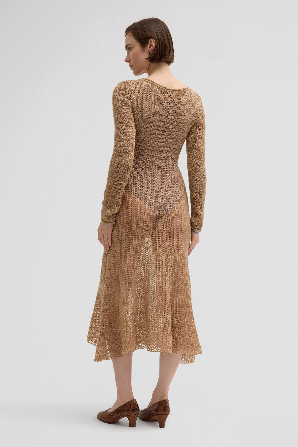 Winter lace dress