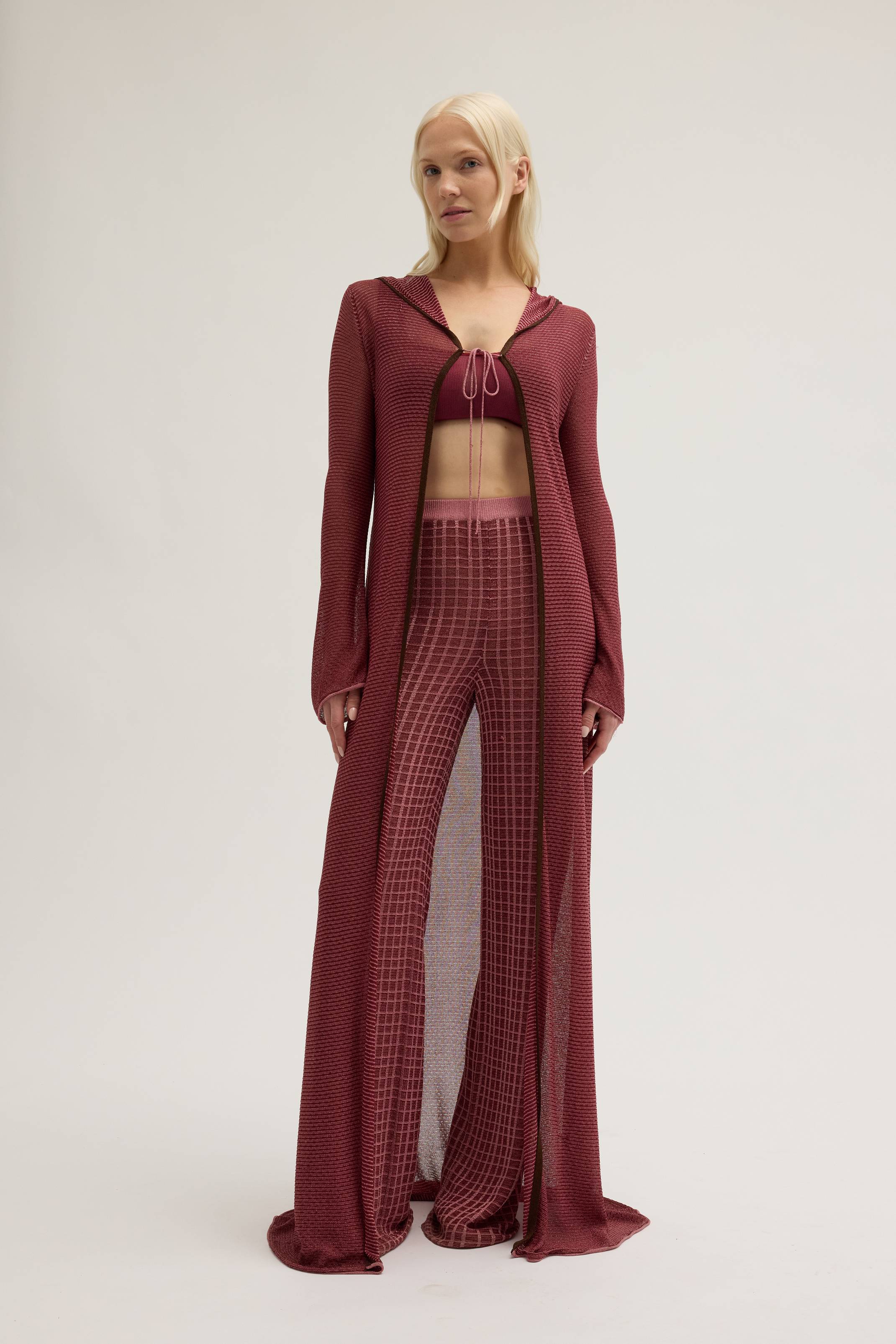 Hooded overcoat
