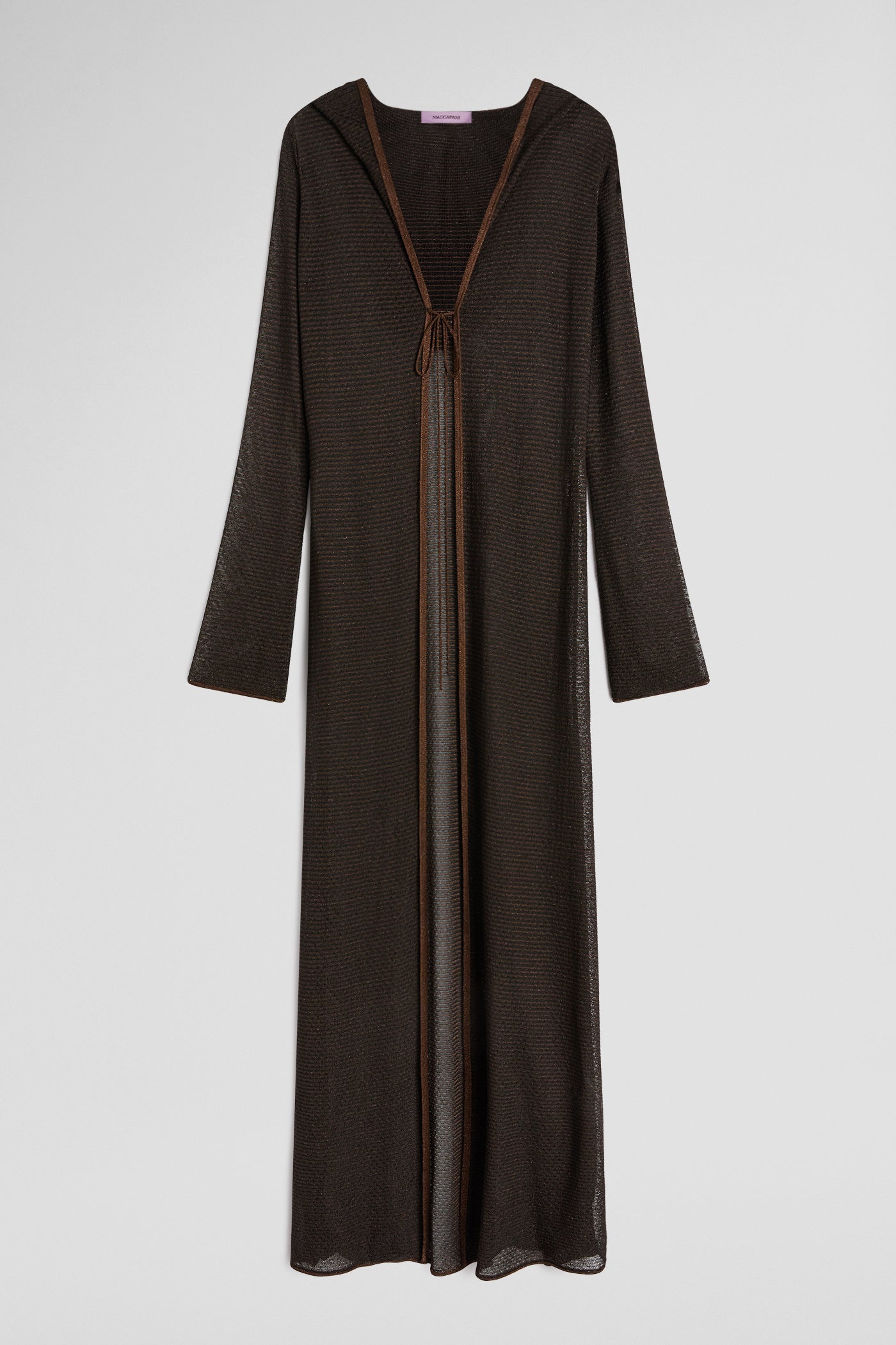 Hooded overcoat