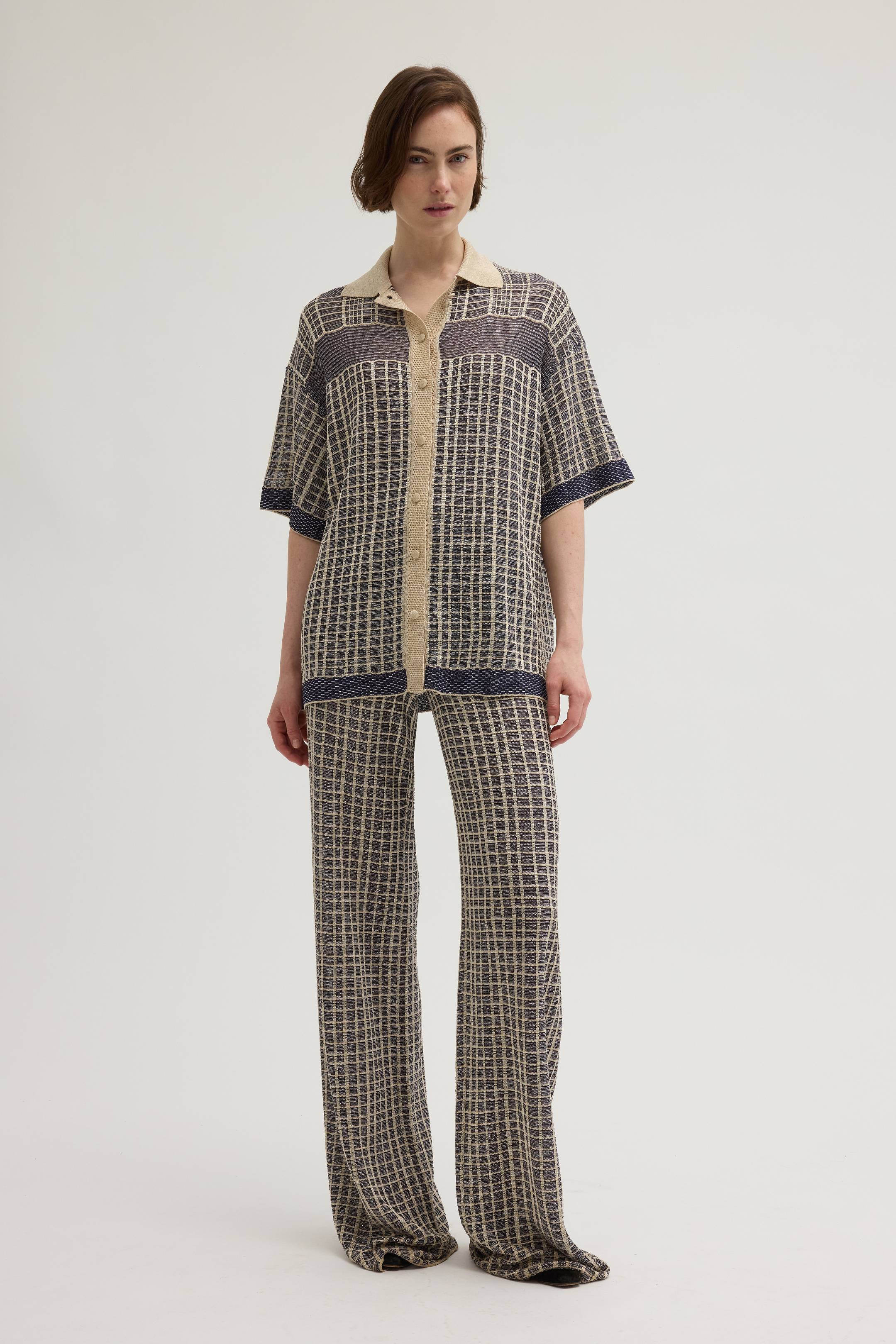 Knit turist shirt