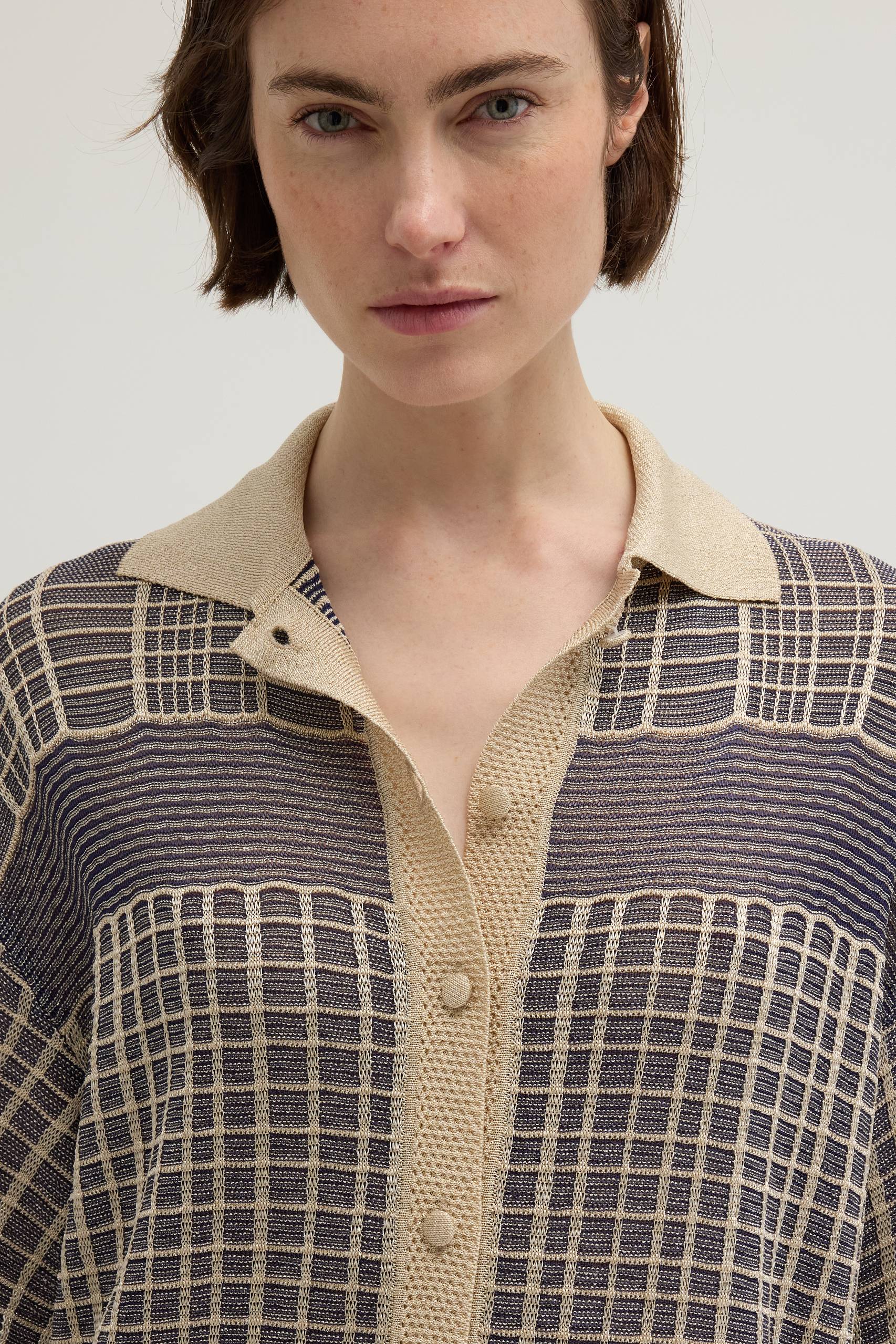 Knit turist shirt