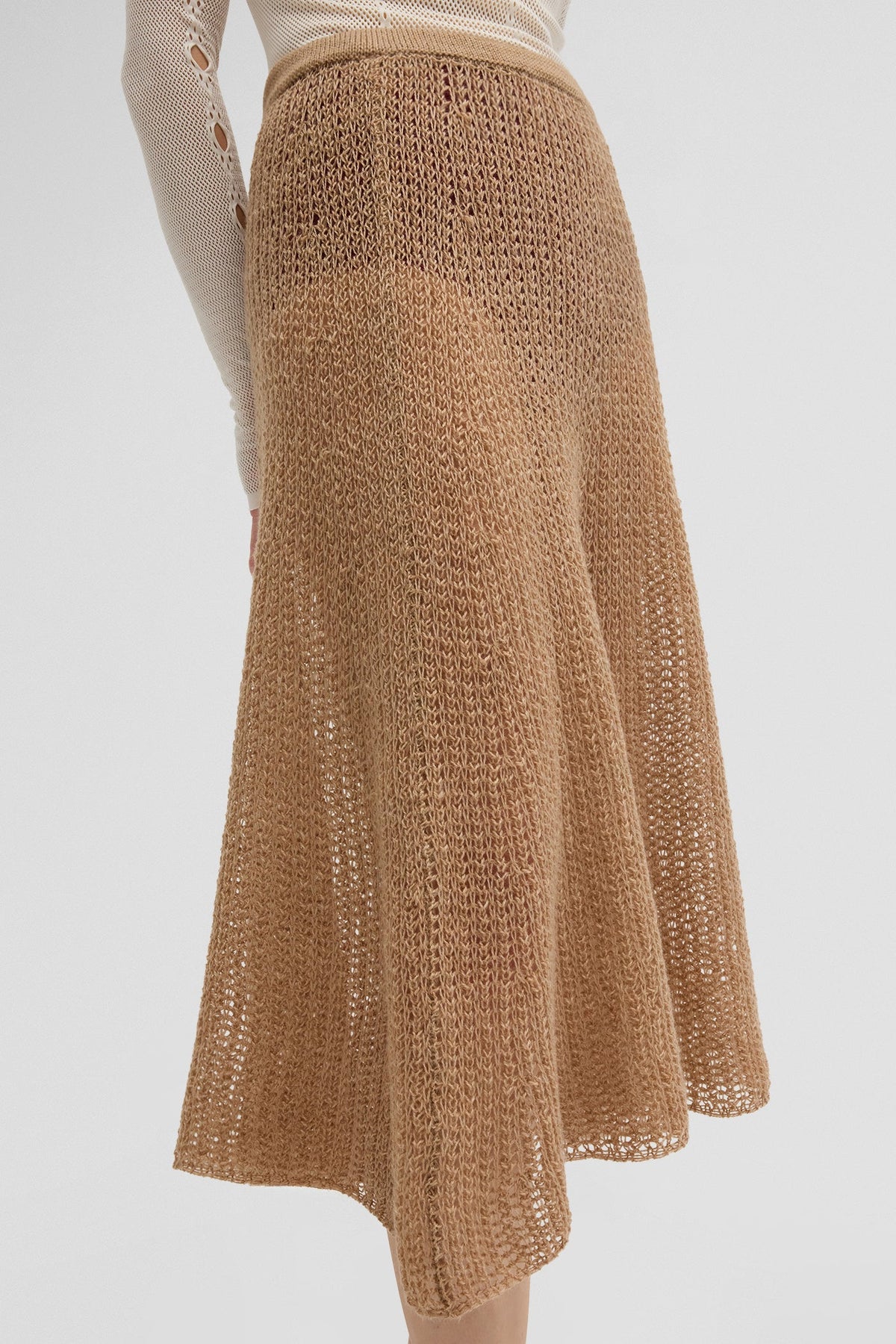 Winter lace skirt