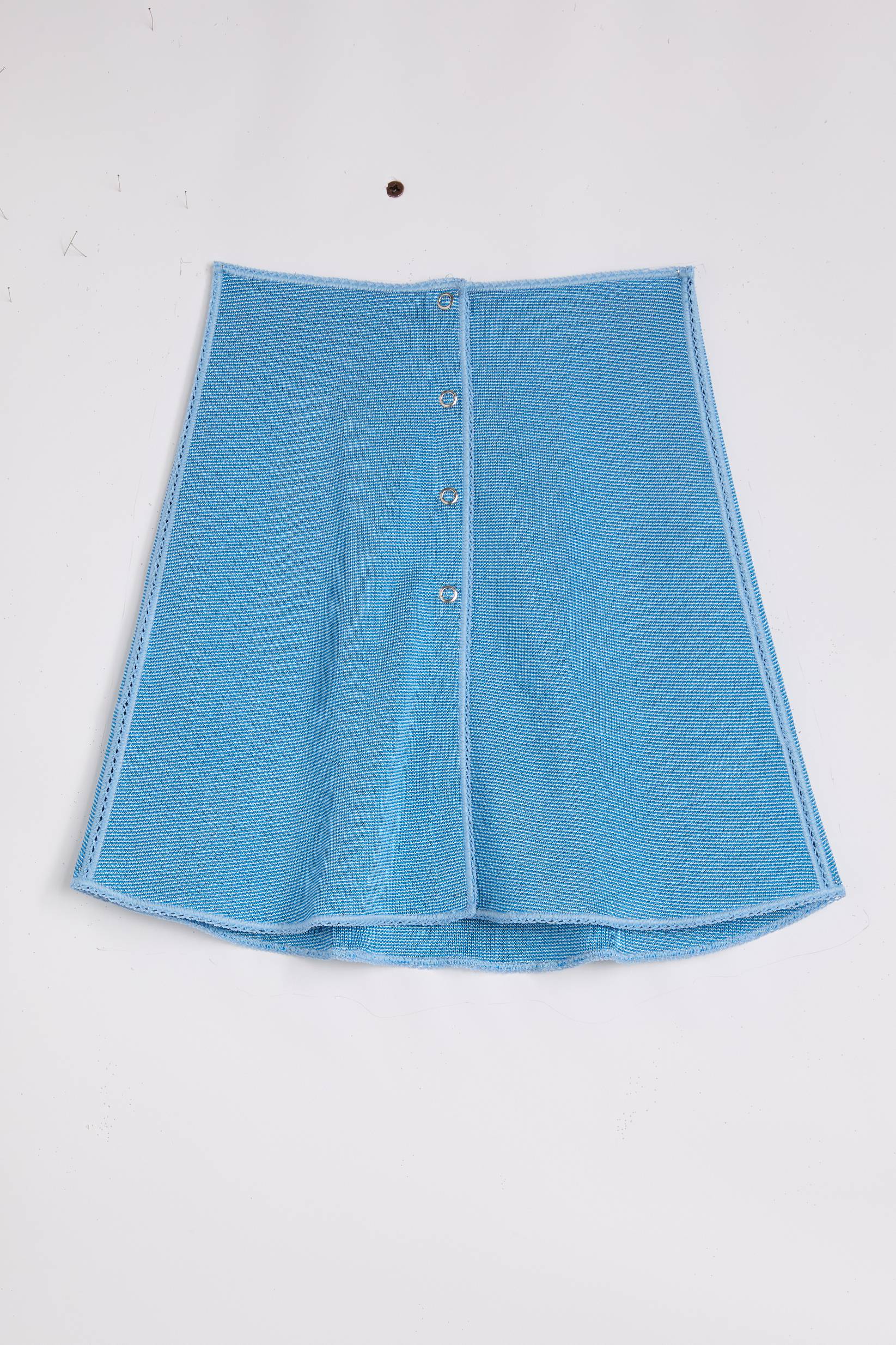 Knitted mini skirt