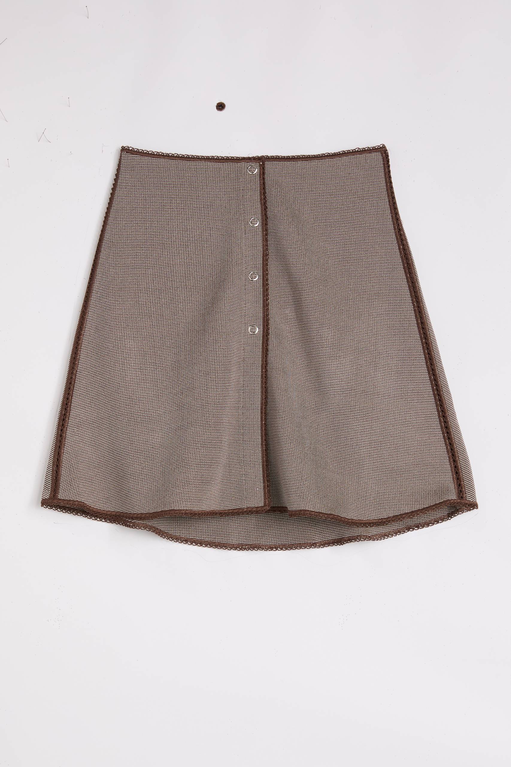 Knitted mini skirt