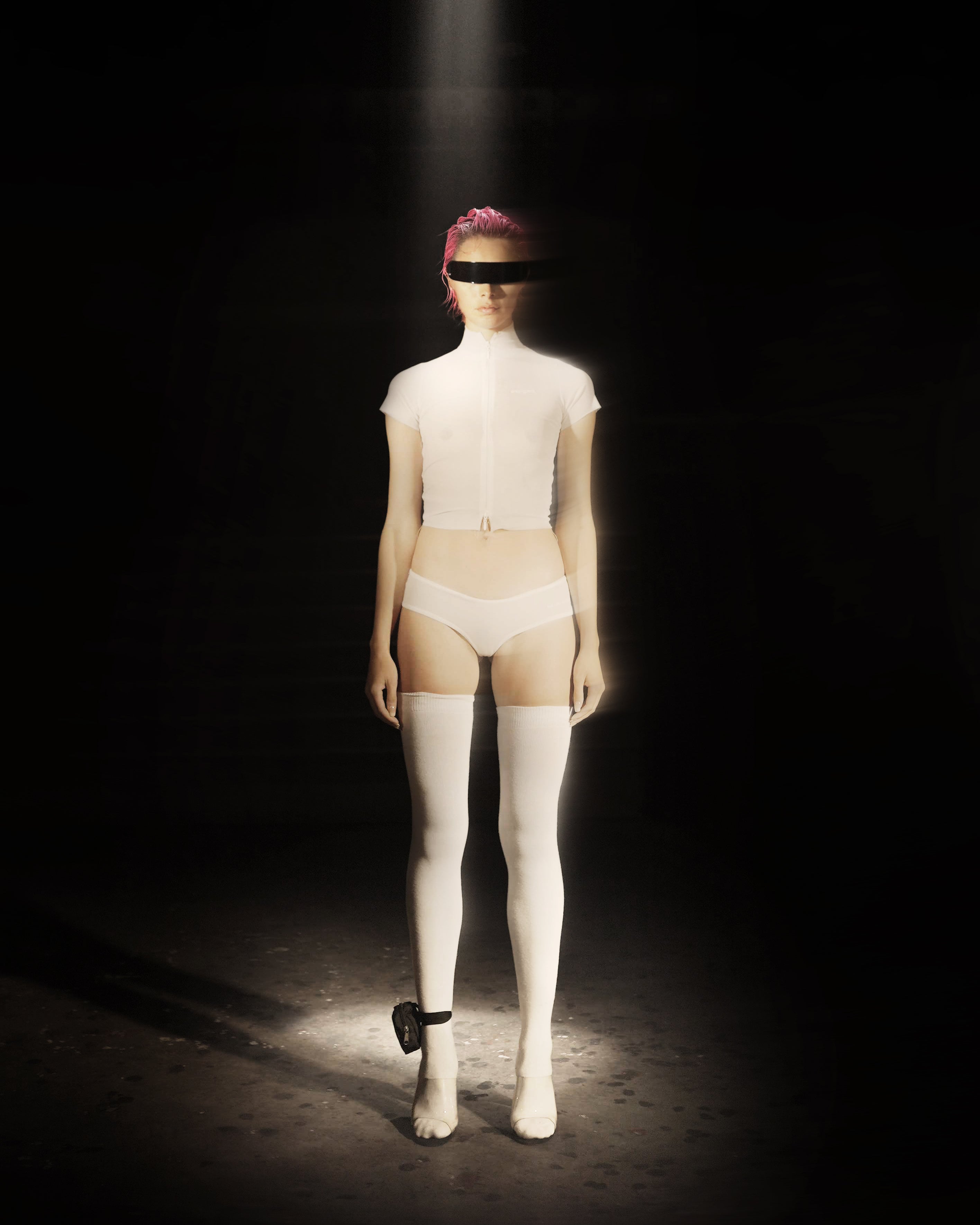 Rx mesh briefs white