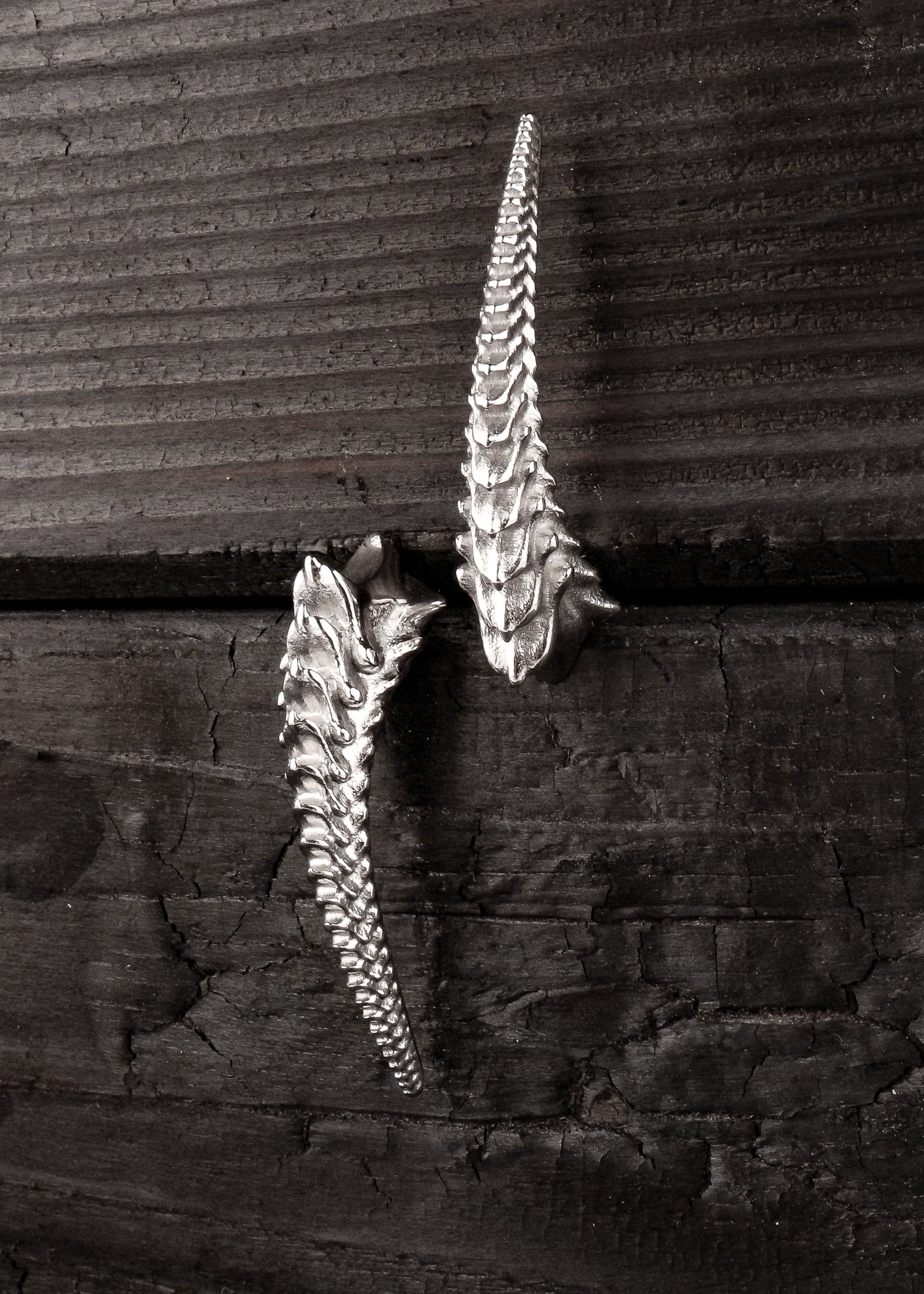 Cervical ear studs / 316l