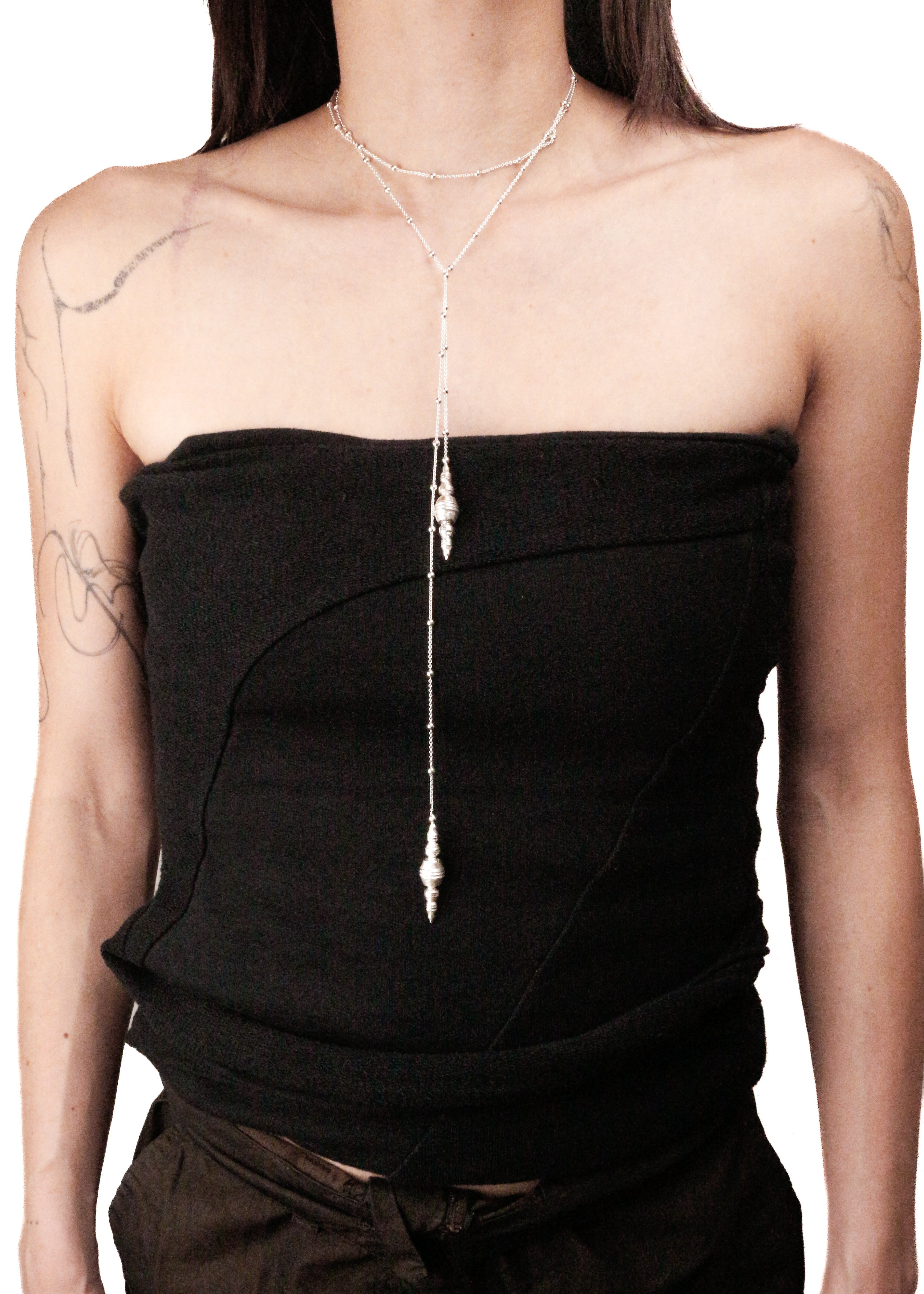 Pagoda pendulum necklace