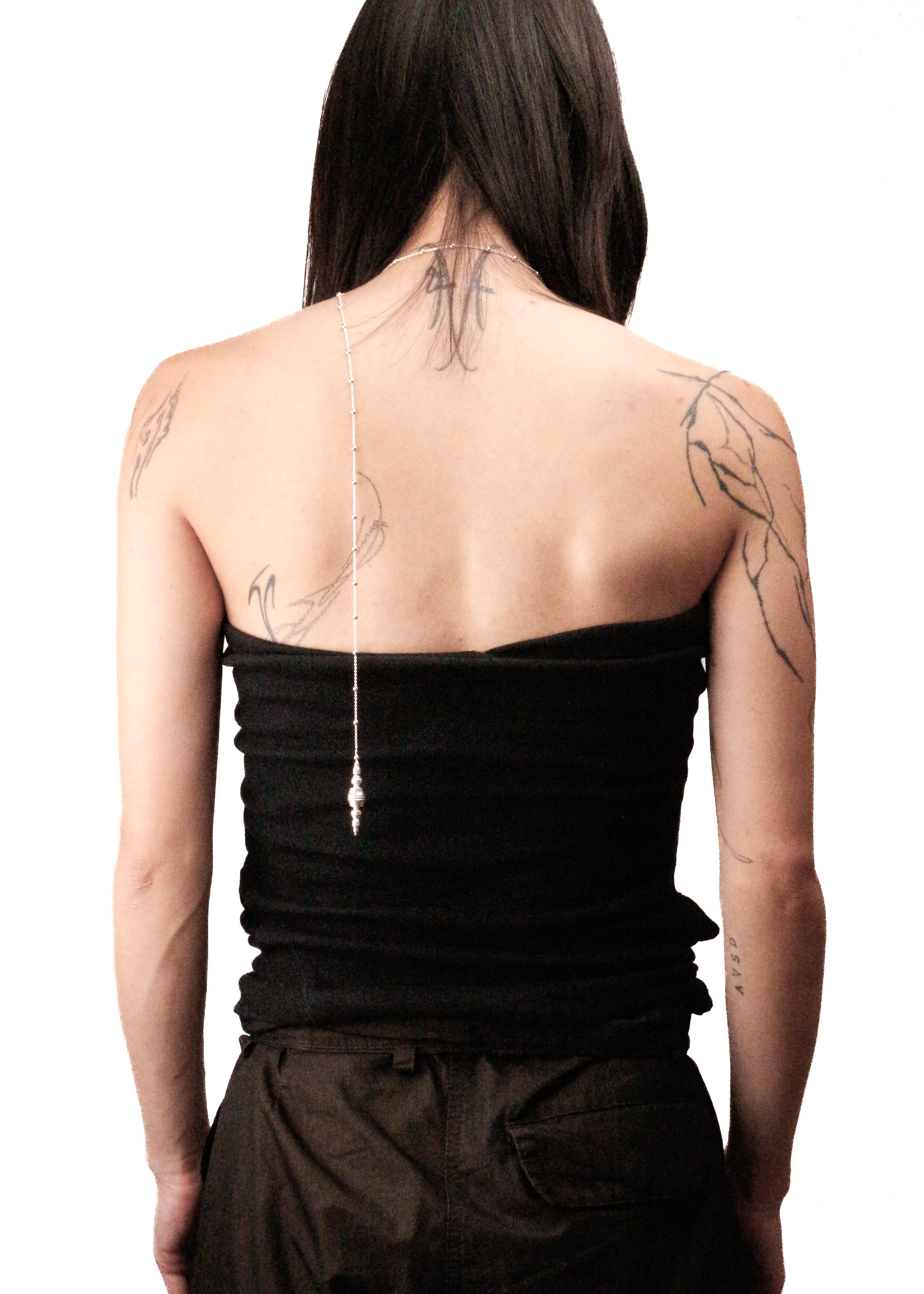 Pagoda pendulum necklace