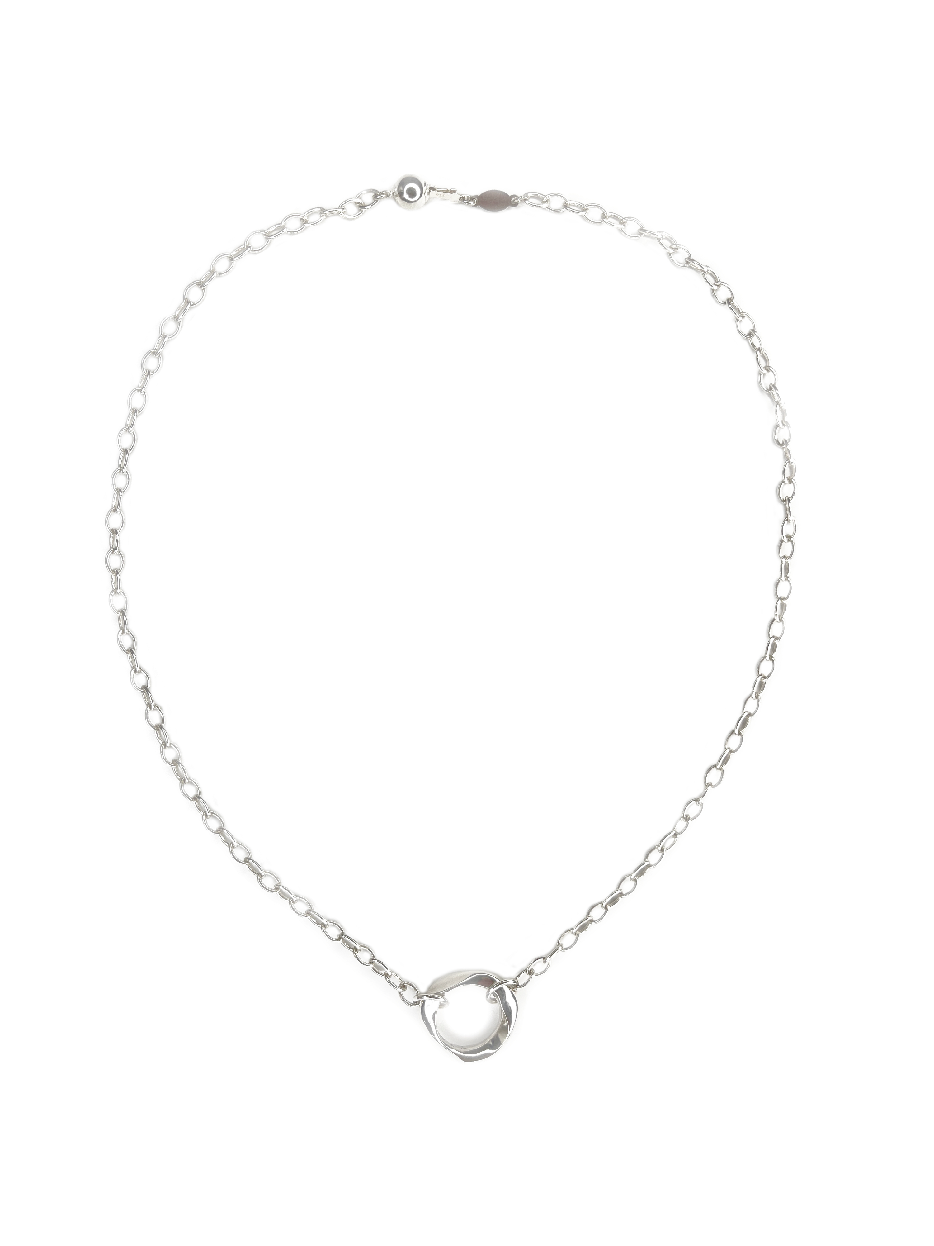 Molten necklace ring