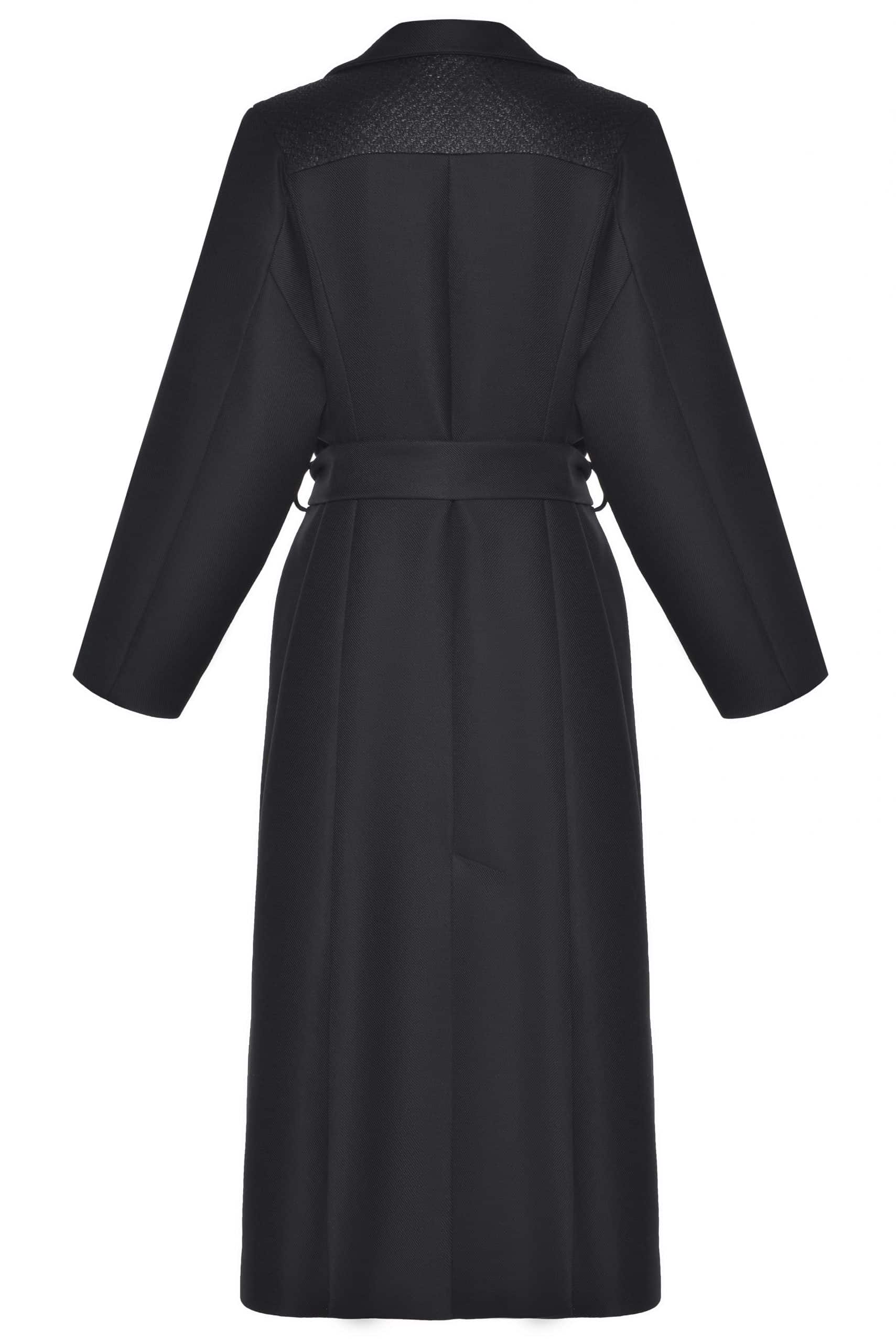 Navy black coat