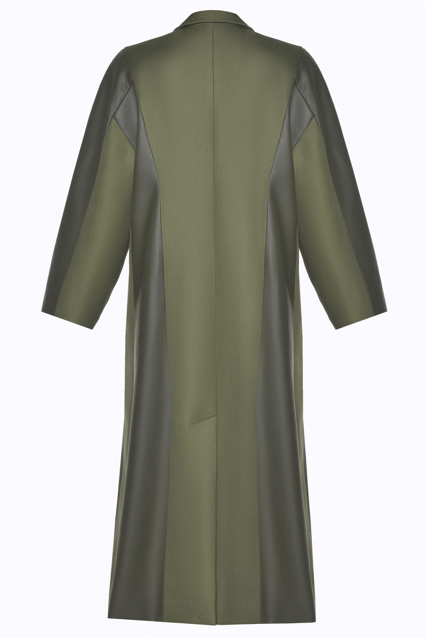 Khaki spring coat