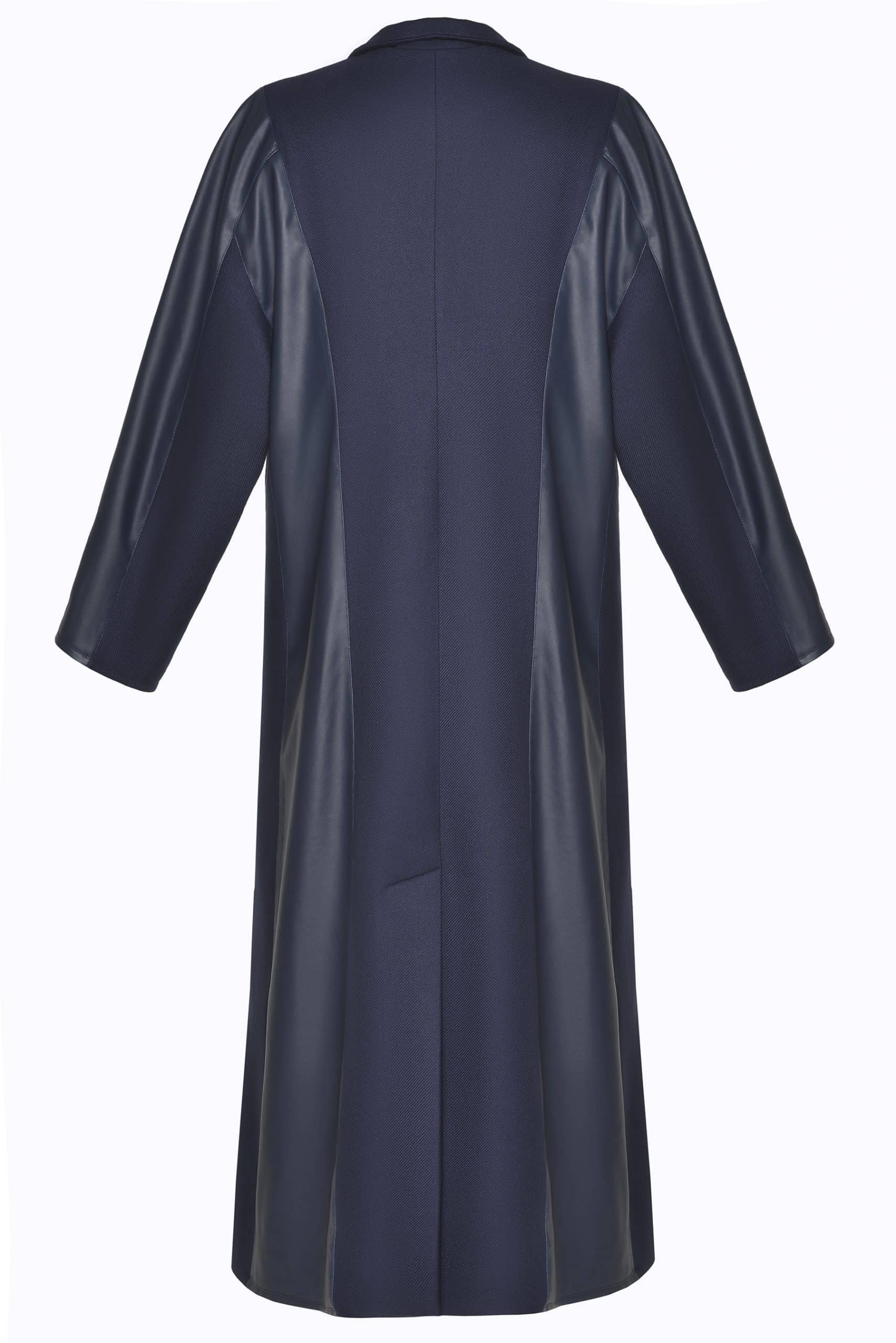 Dark blue spring coat