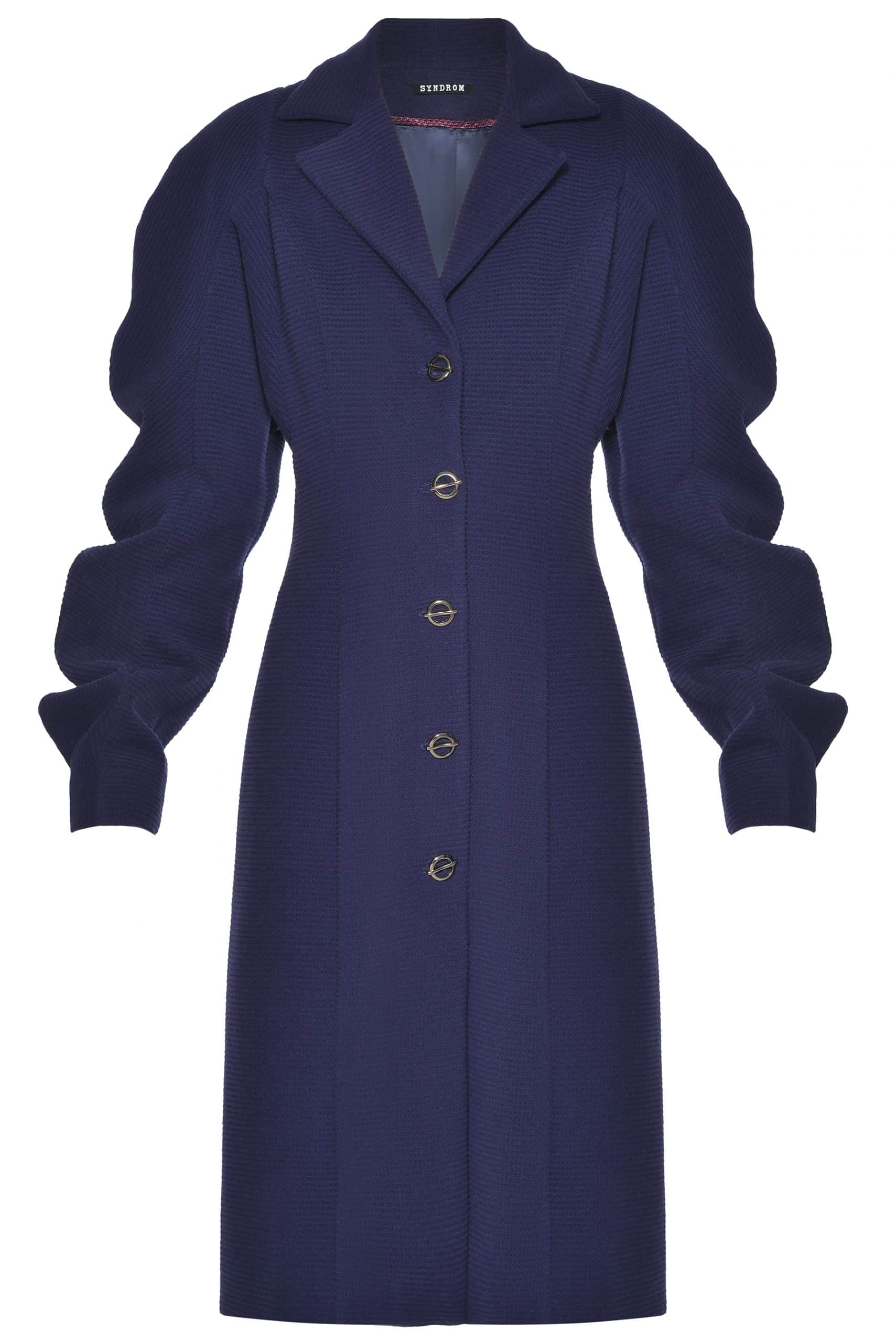 Blue winter blazer