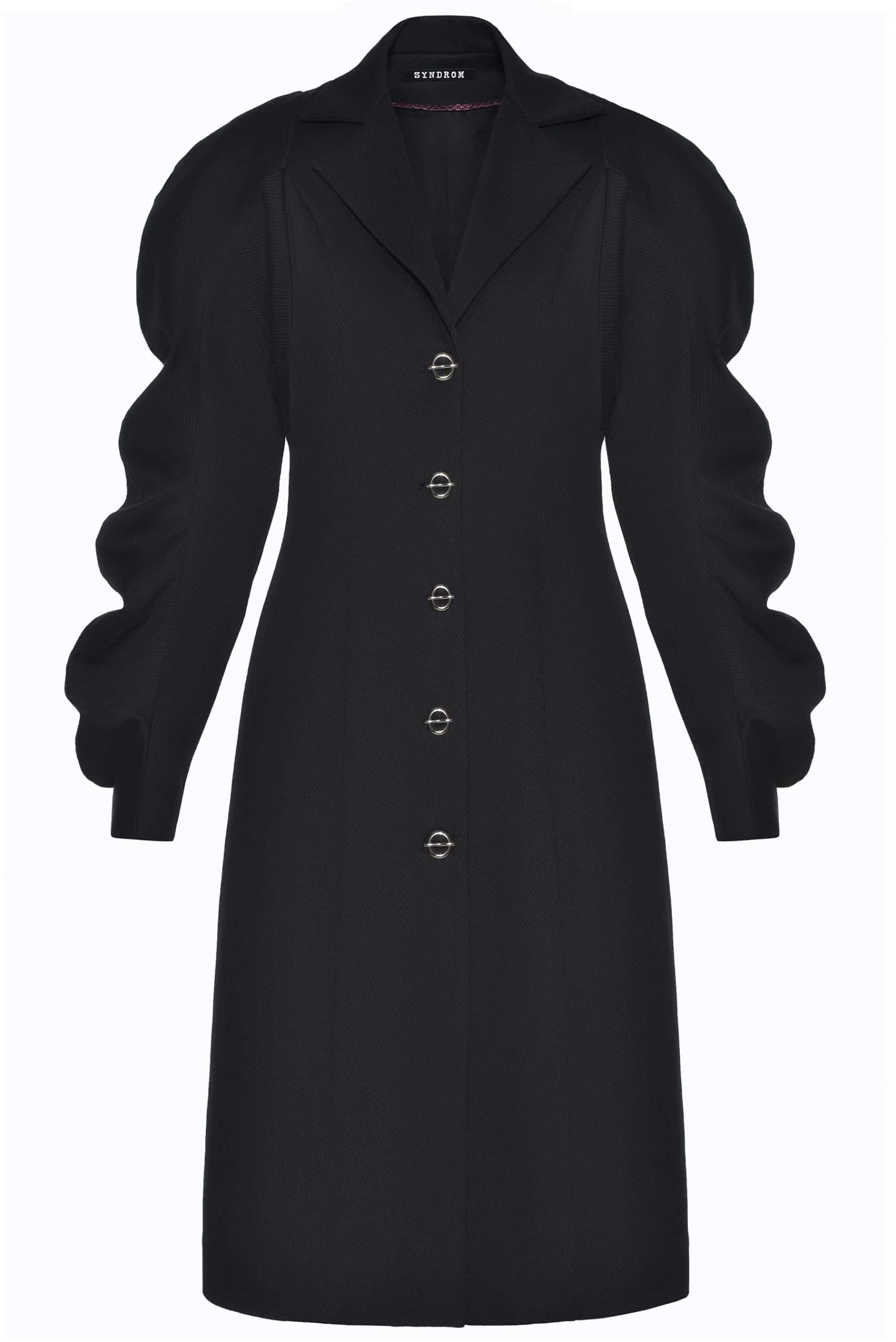 Black winter blazer