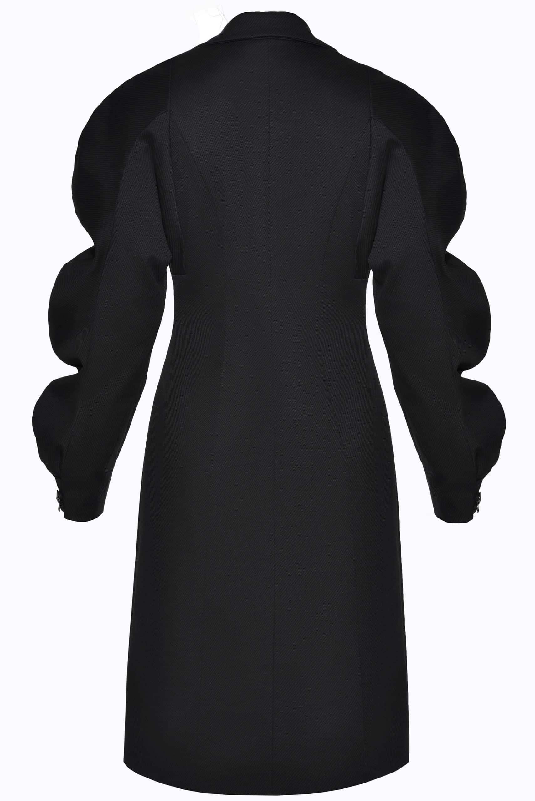 Black winter blazer