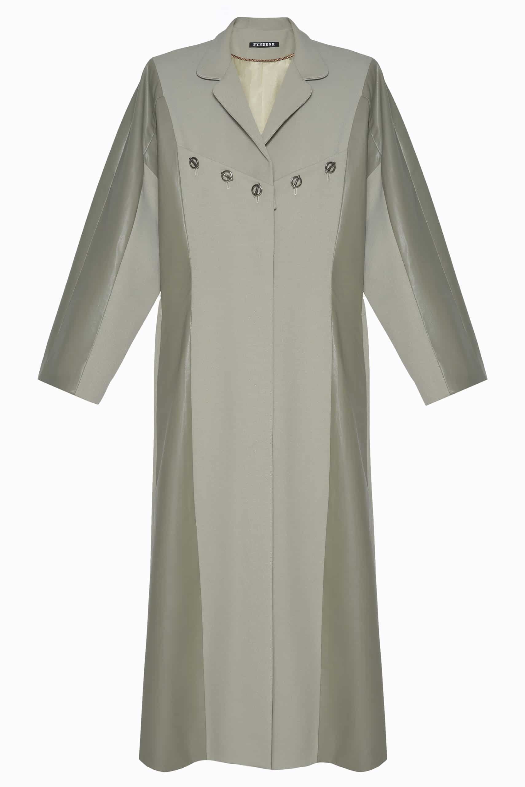 Beige spring coat