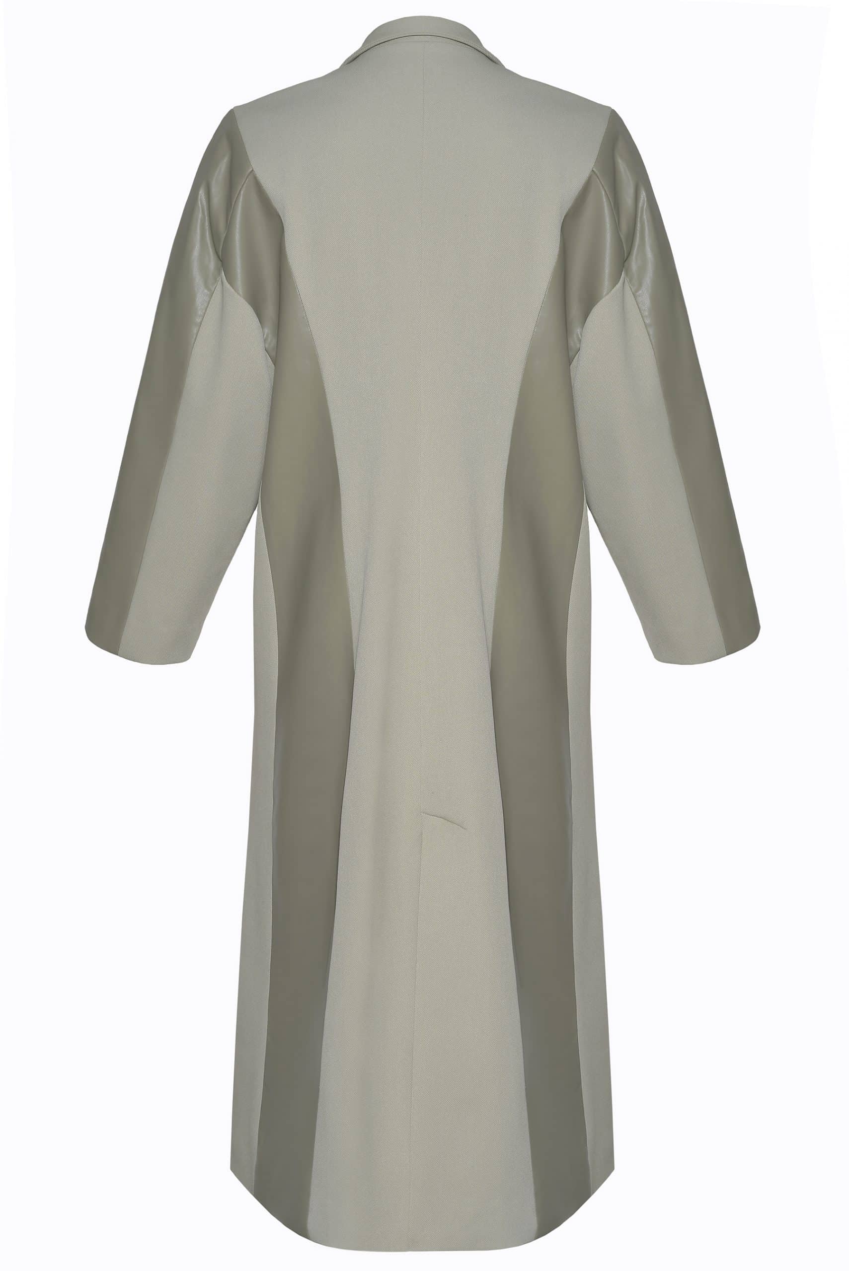 Beige spring coat